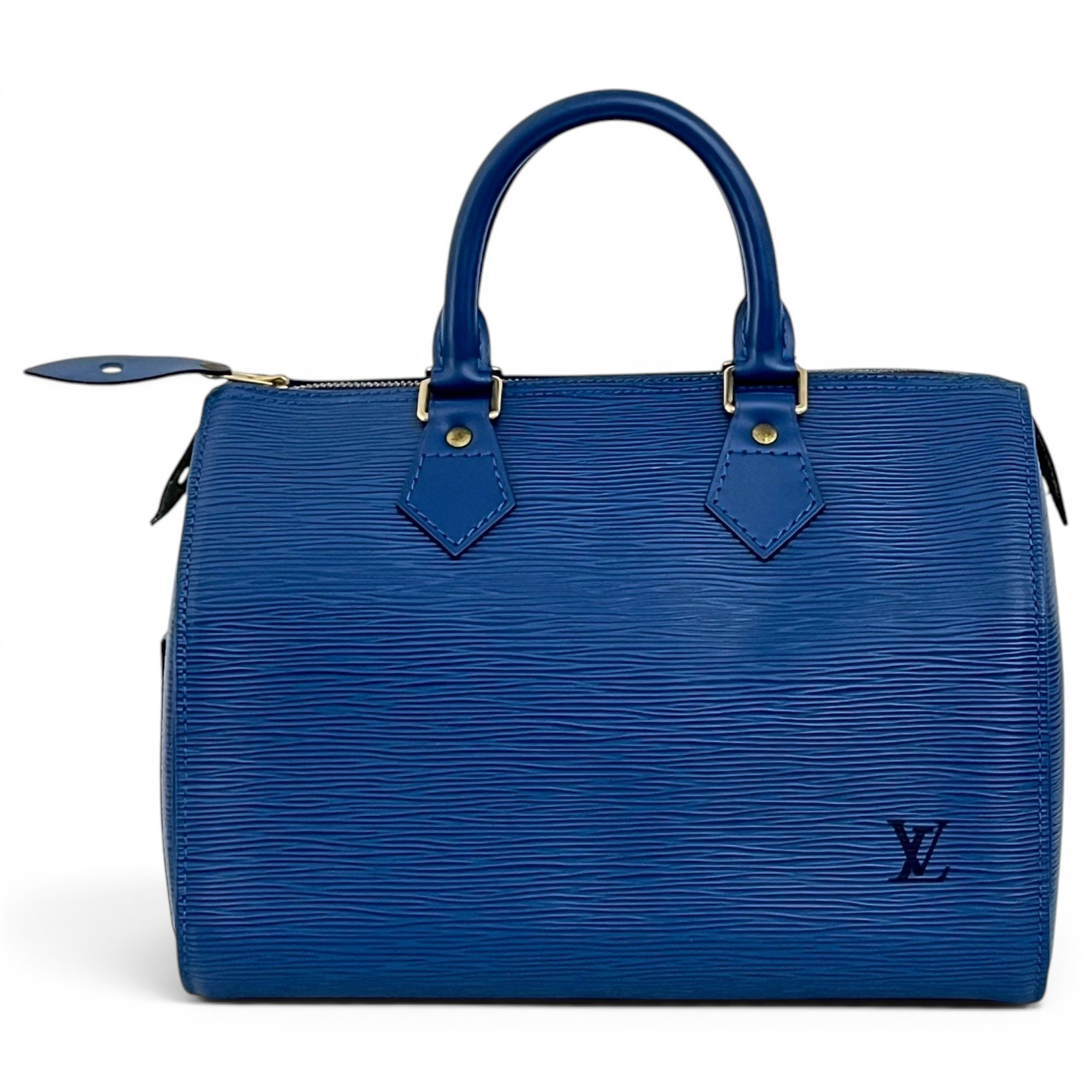 Speedy leather handbag