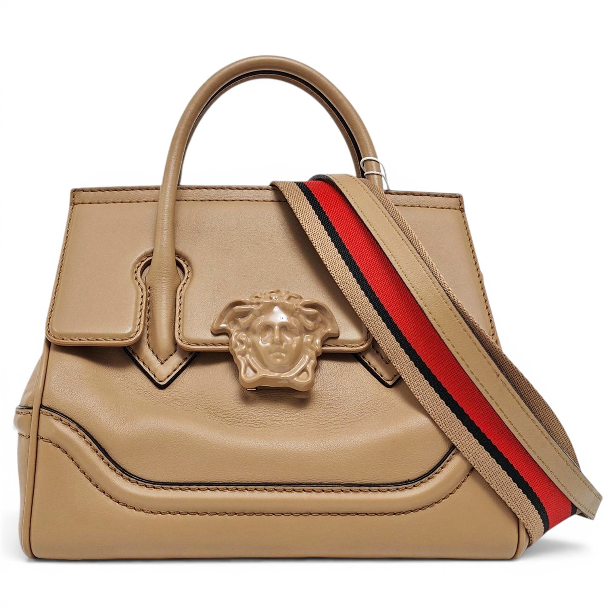 Palazzo Empire leather handbag
