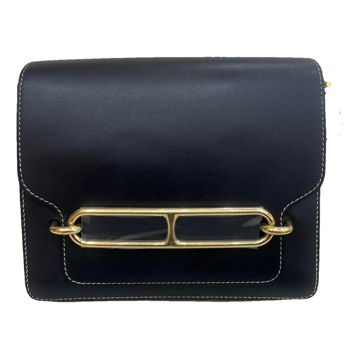 Hermes Roulis 23 Handbag Black