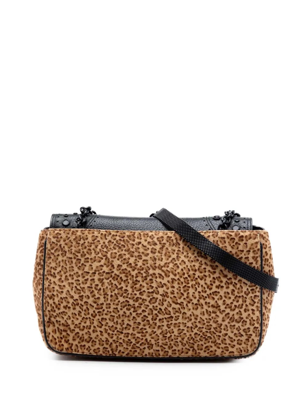 2012-2025 Pony Hair Leopard Print shoulder bag