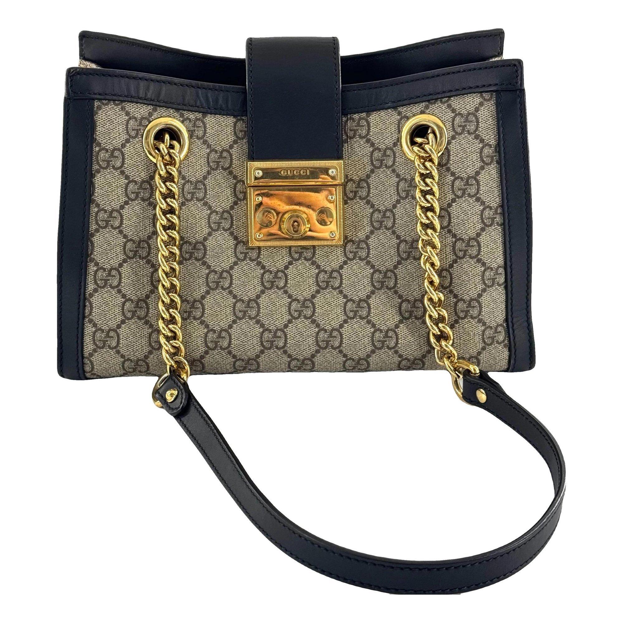 Padlock cloth handbag