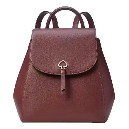 Leather backpack