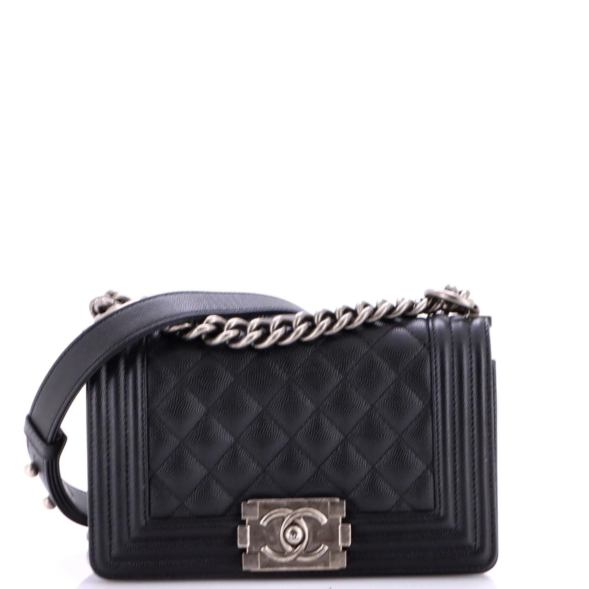 Boy leather crossbody bag