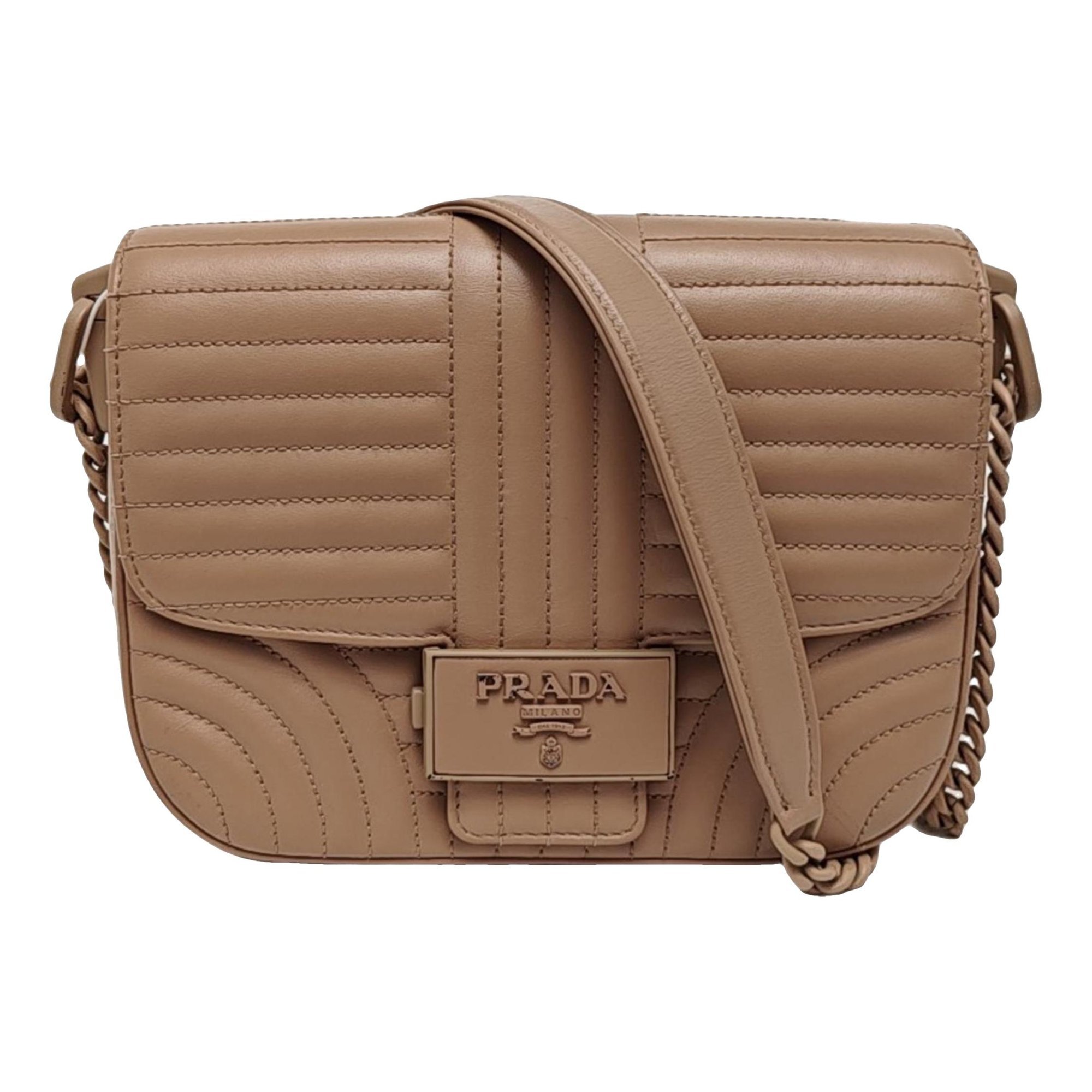 Diagramme leather handbag