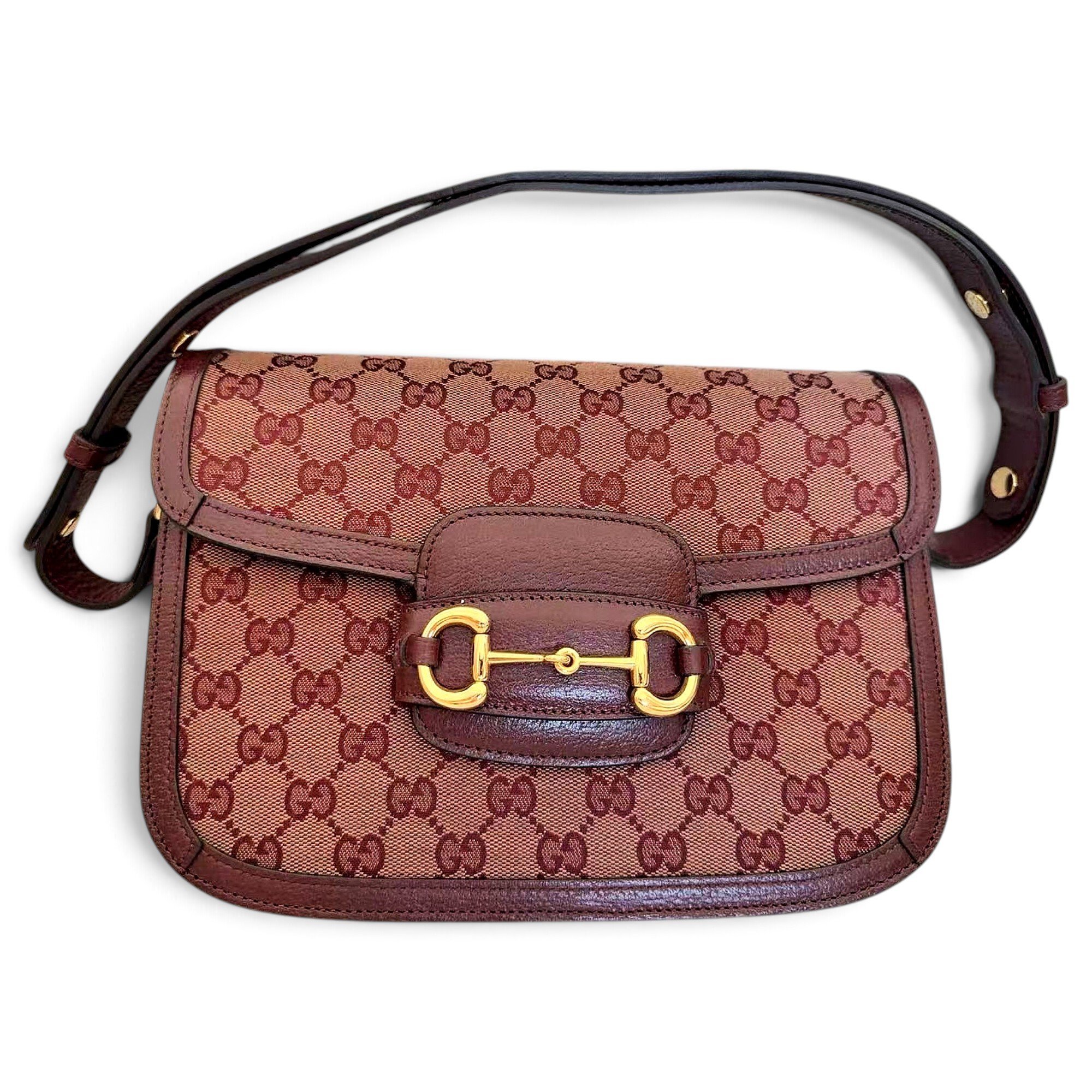Horsebit 1955 leather handbag