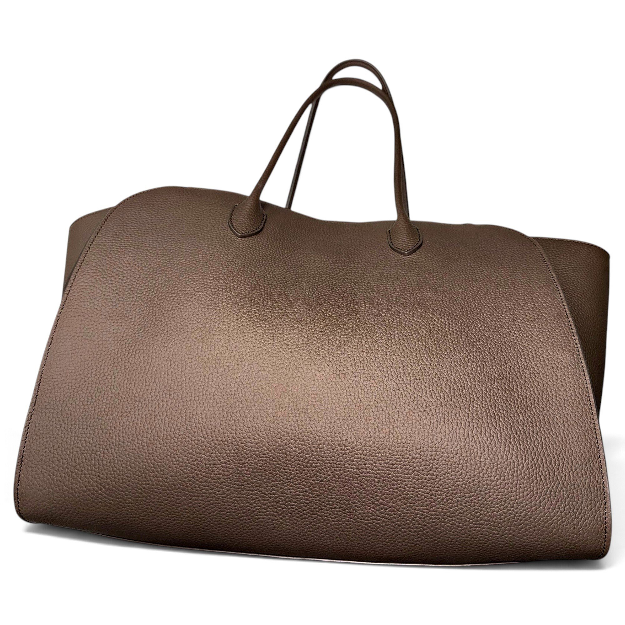 The Row Park leather tote