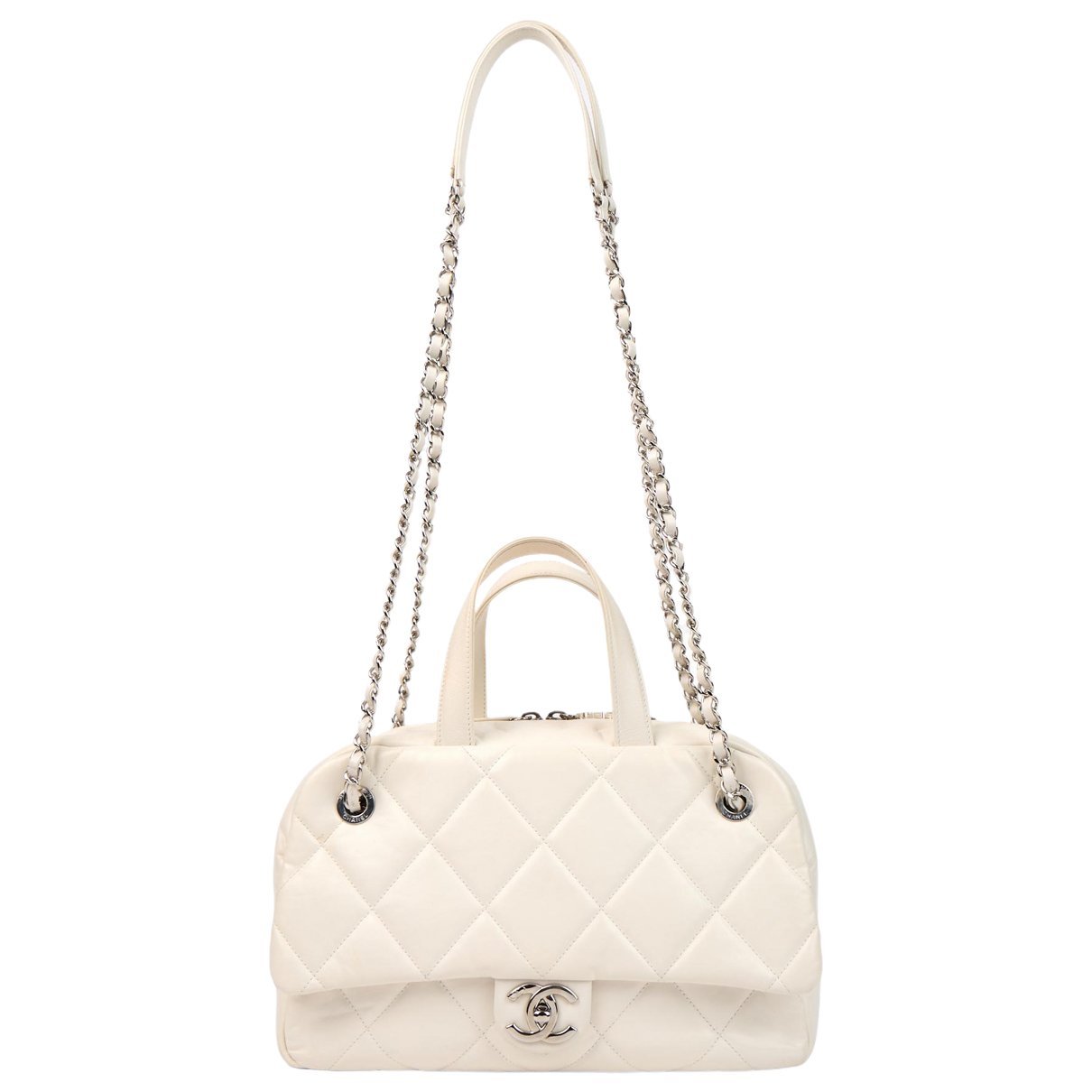 Bowling Bag leather handbag