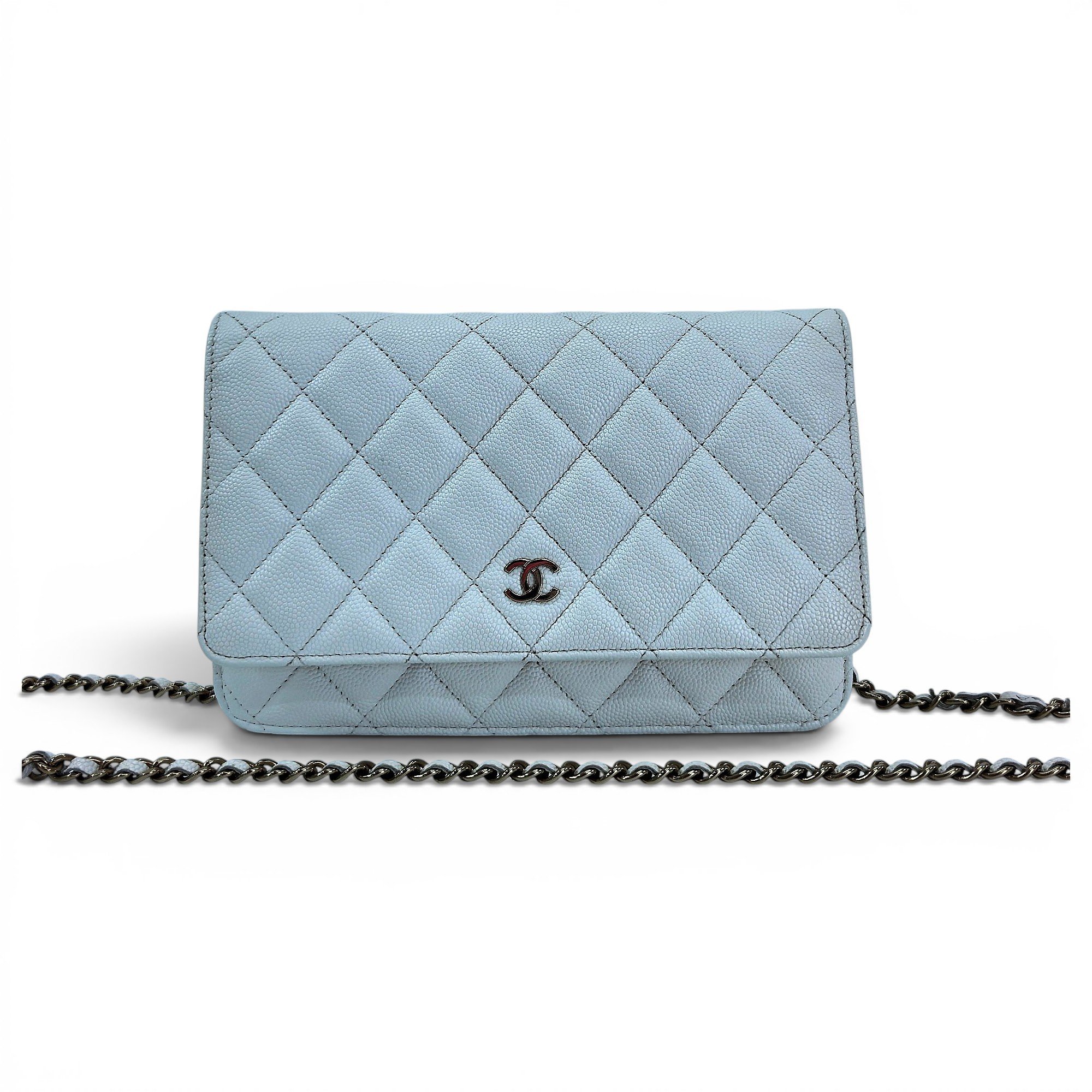 Wallet On Chain Timeless/Classique leather handbag