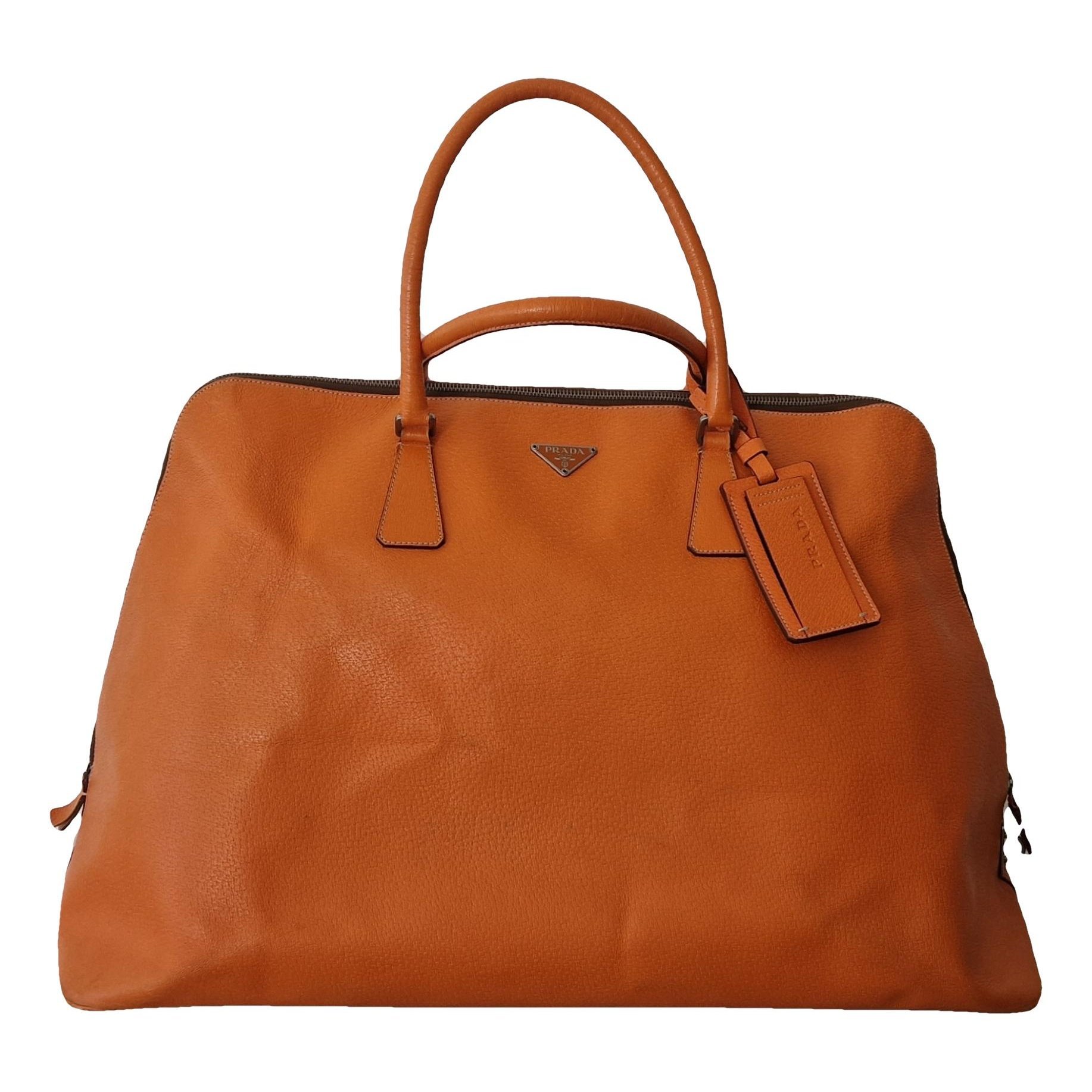 Leather 48h bag