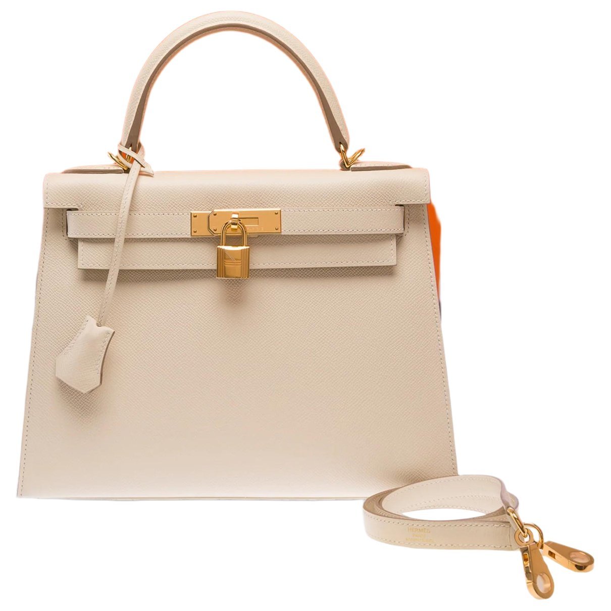 Kelly 28 leather handbag