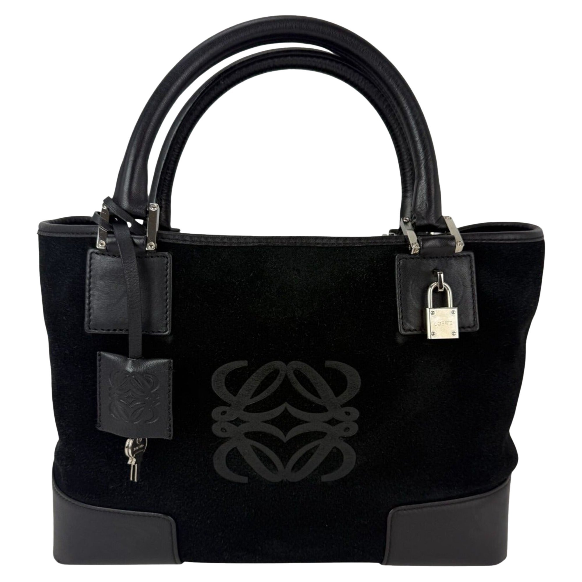 Leather tote