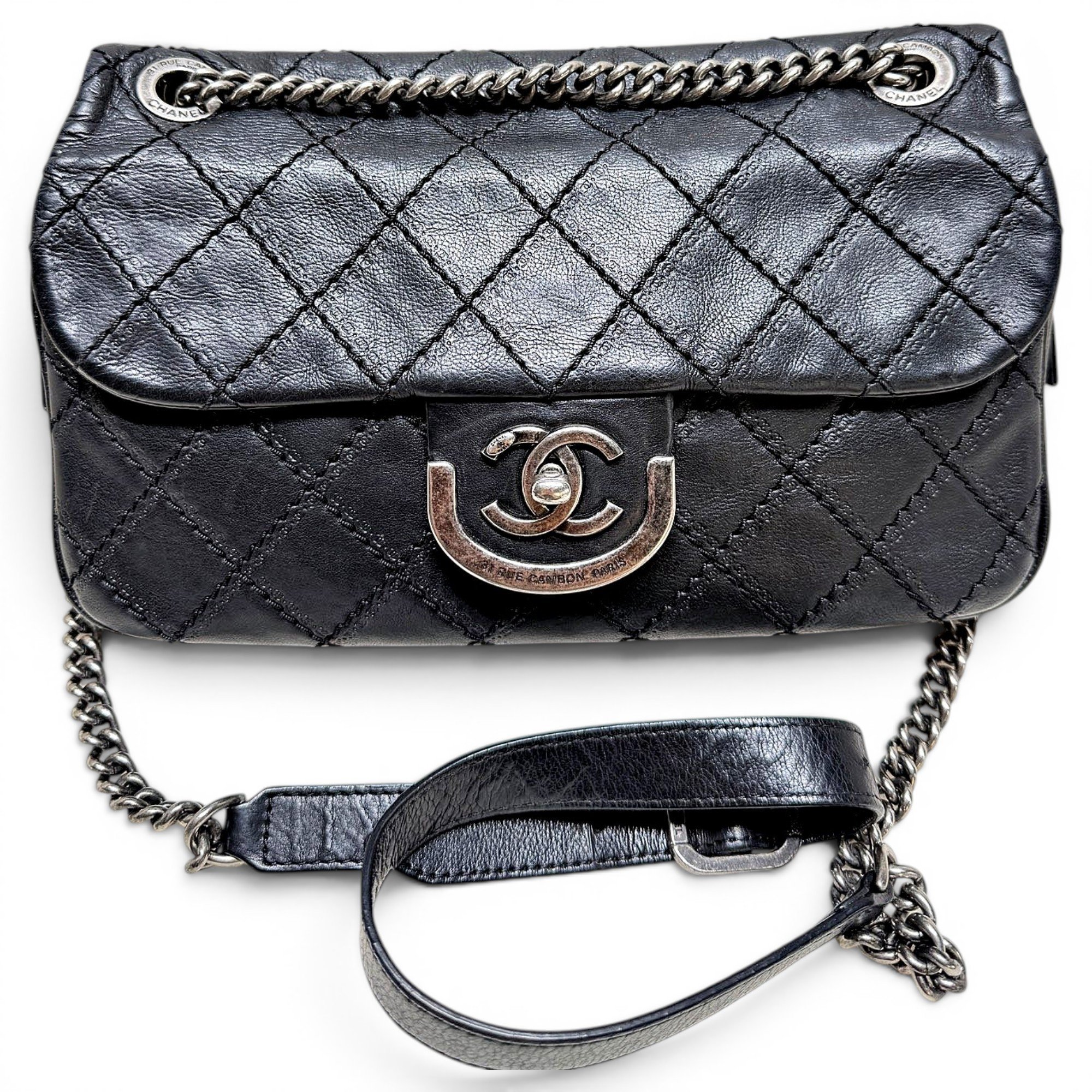 Leather handbag