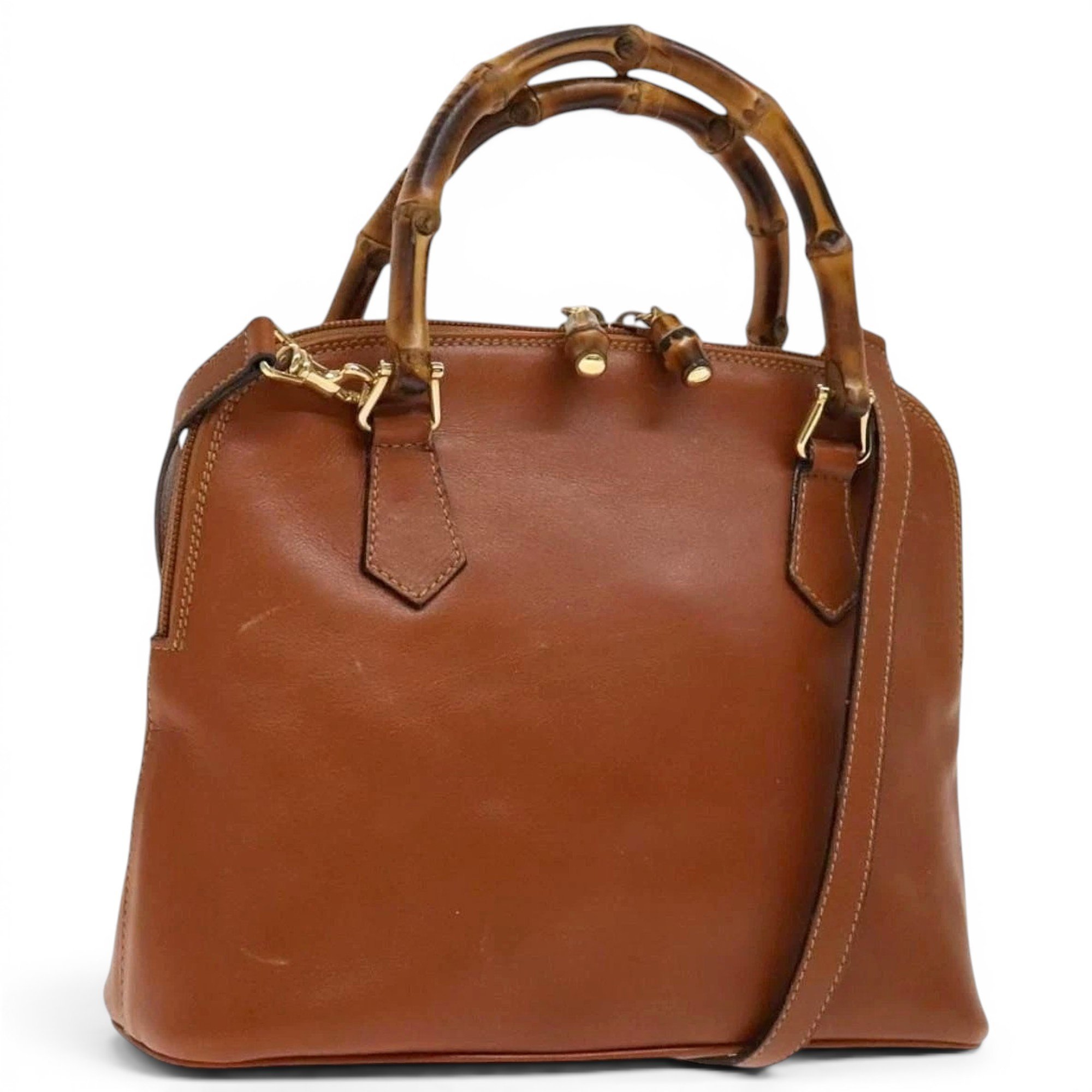Leather handbag