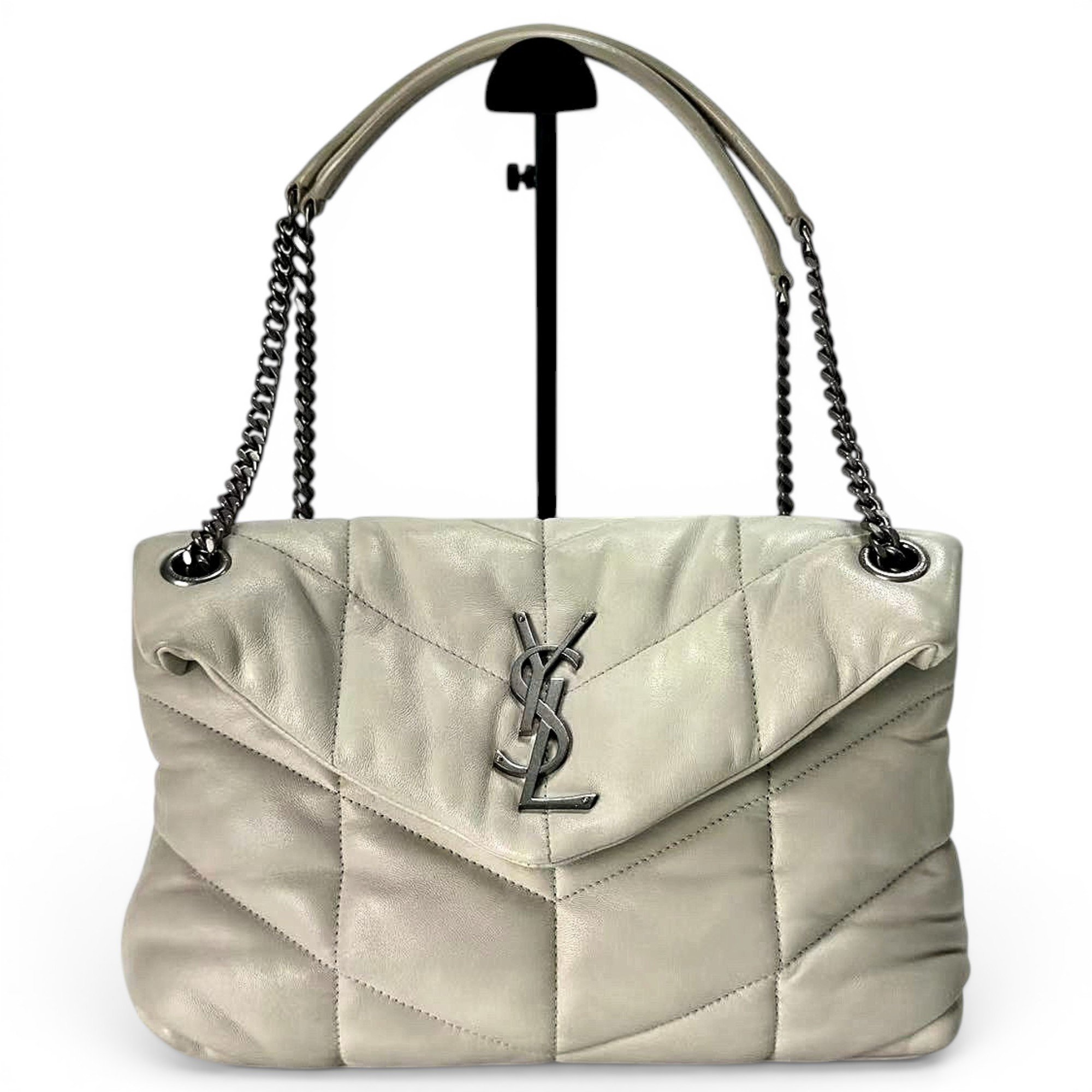 Loulou Puffer leather crossbody bag