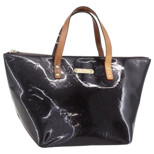 Bellevue patent leather handbag