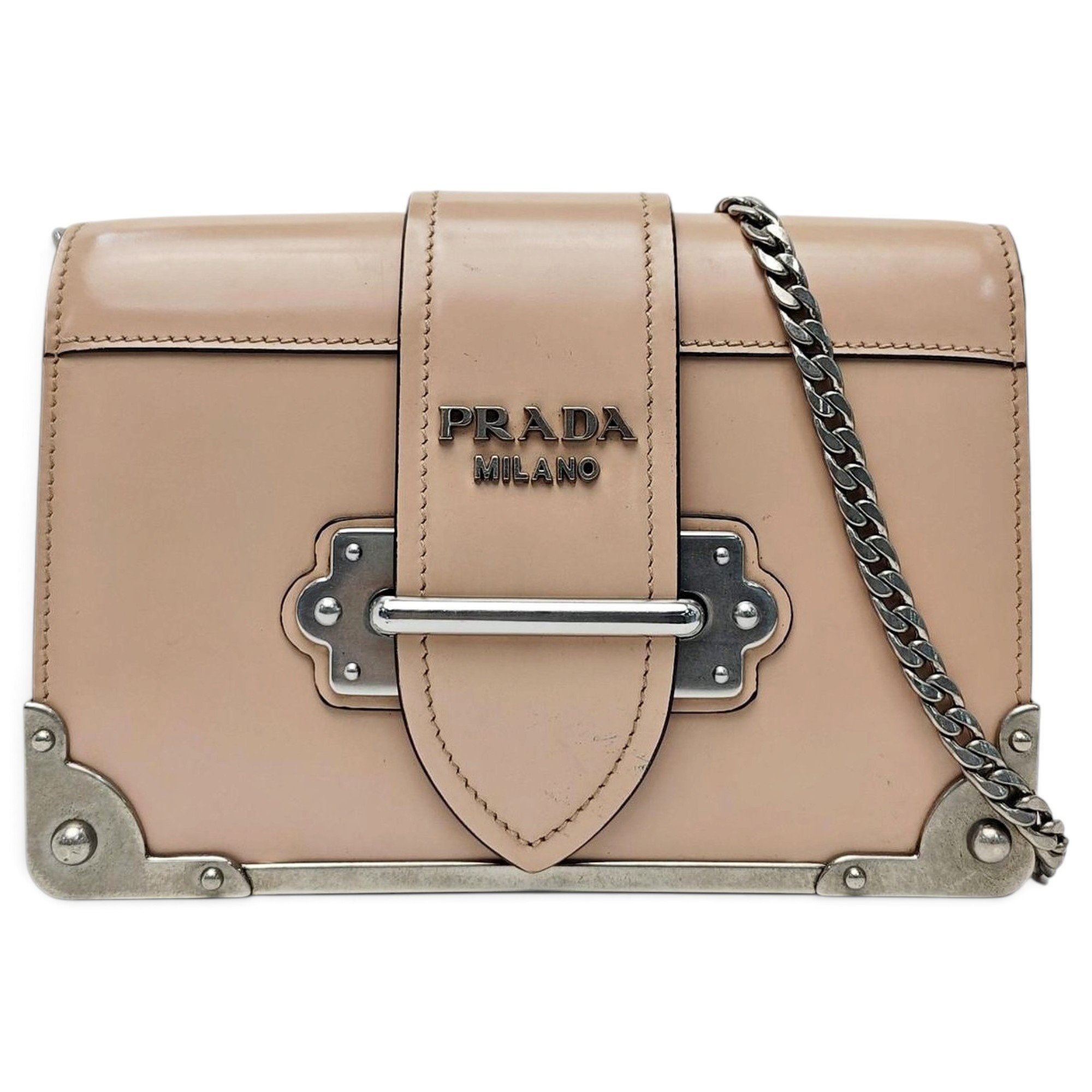 Cahier leather crossbody bag