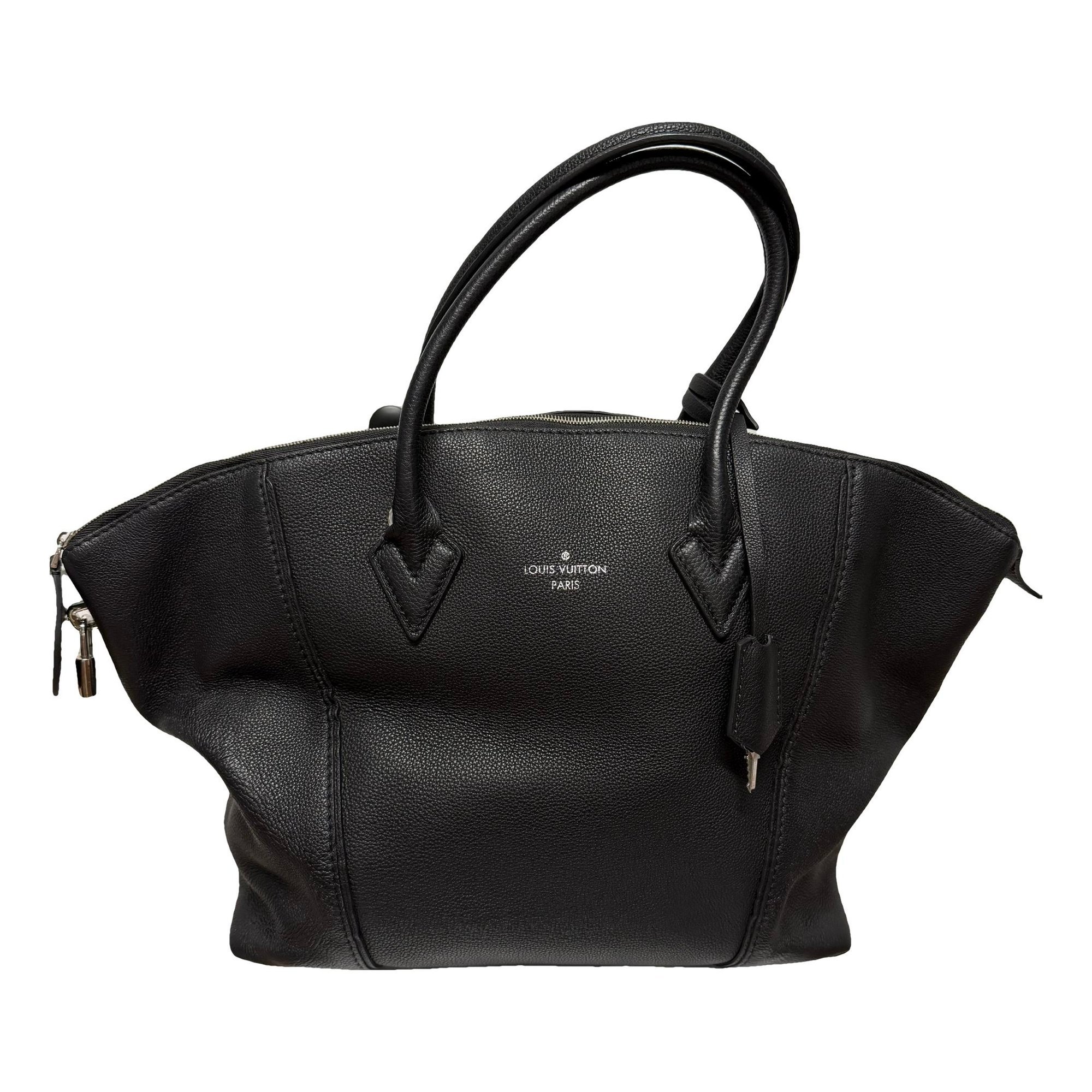 Soft Lockit leather satchel
