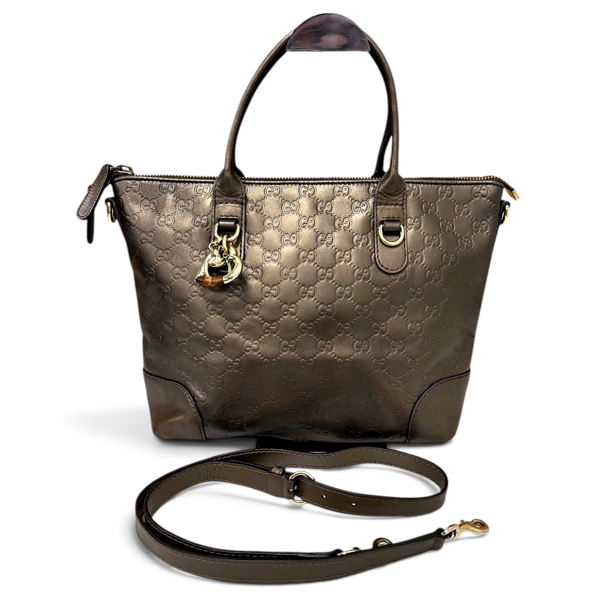 Leather crossbody bag