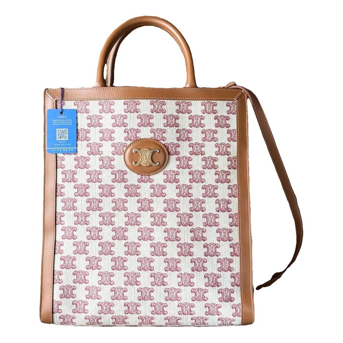 Cabas Vertical cloth crossbody bag
