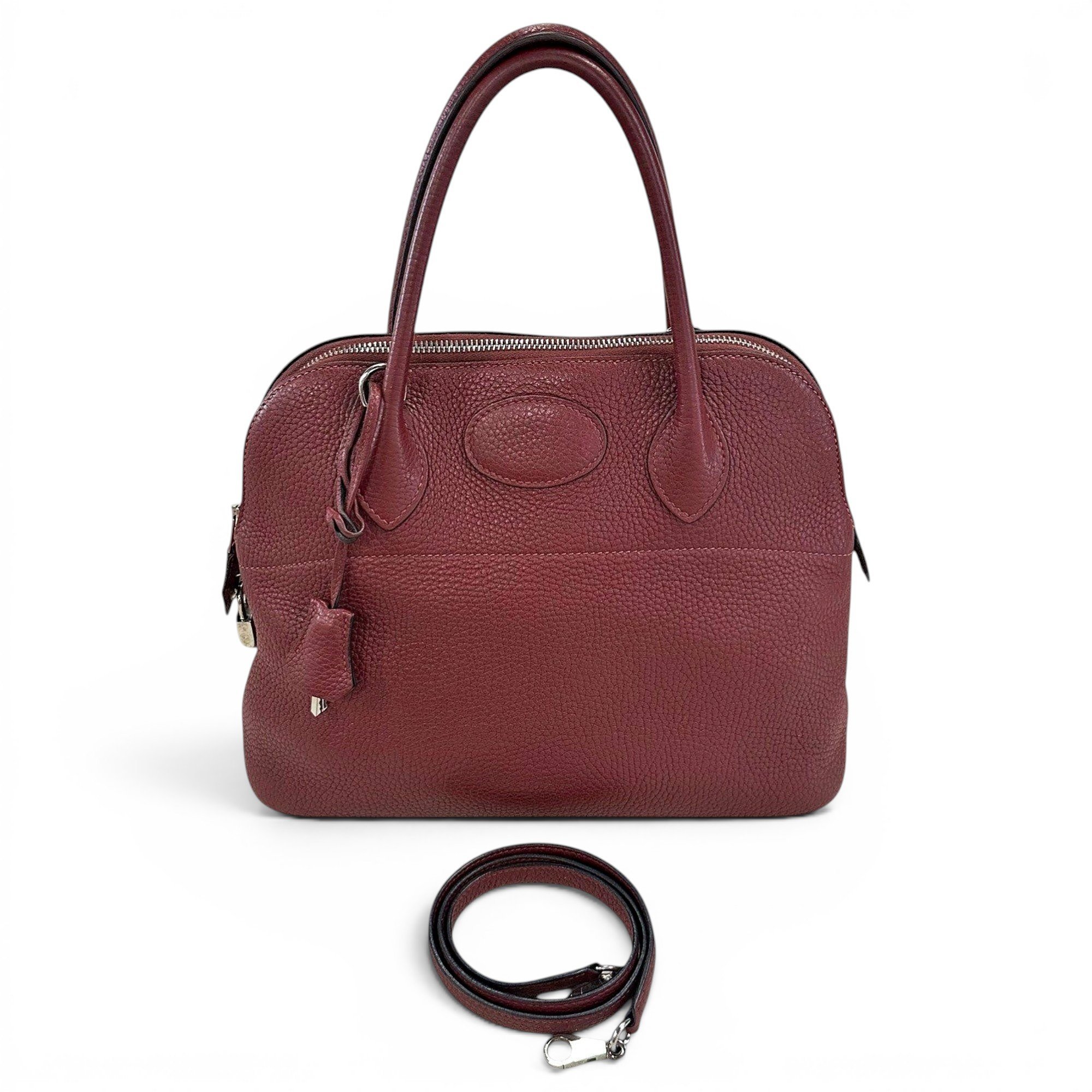 Bolide leather handbag