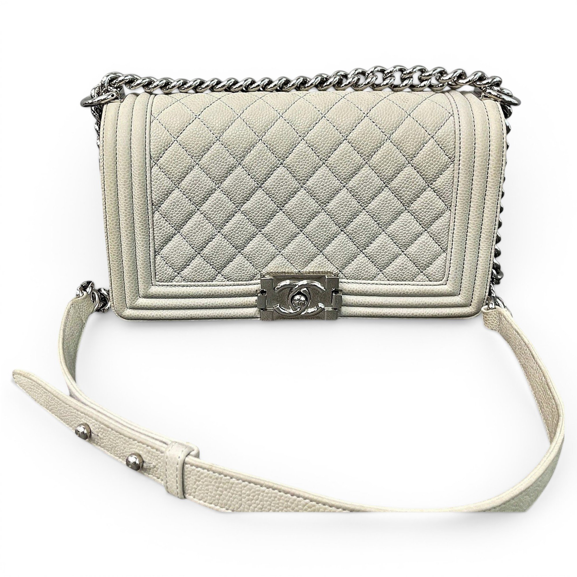 Boy leather crossbody bag