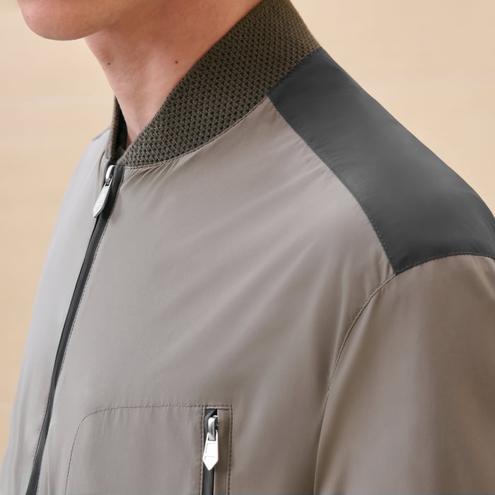 Tourbe Sport Capsule Rib-trim Jacket