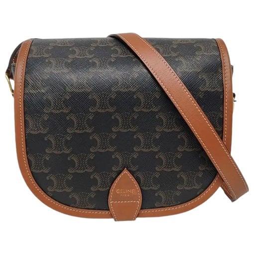 Celine Folco leather crossbody bag