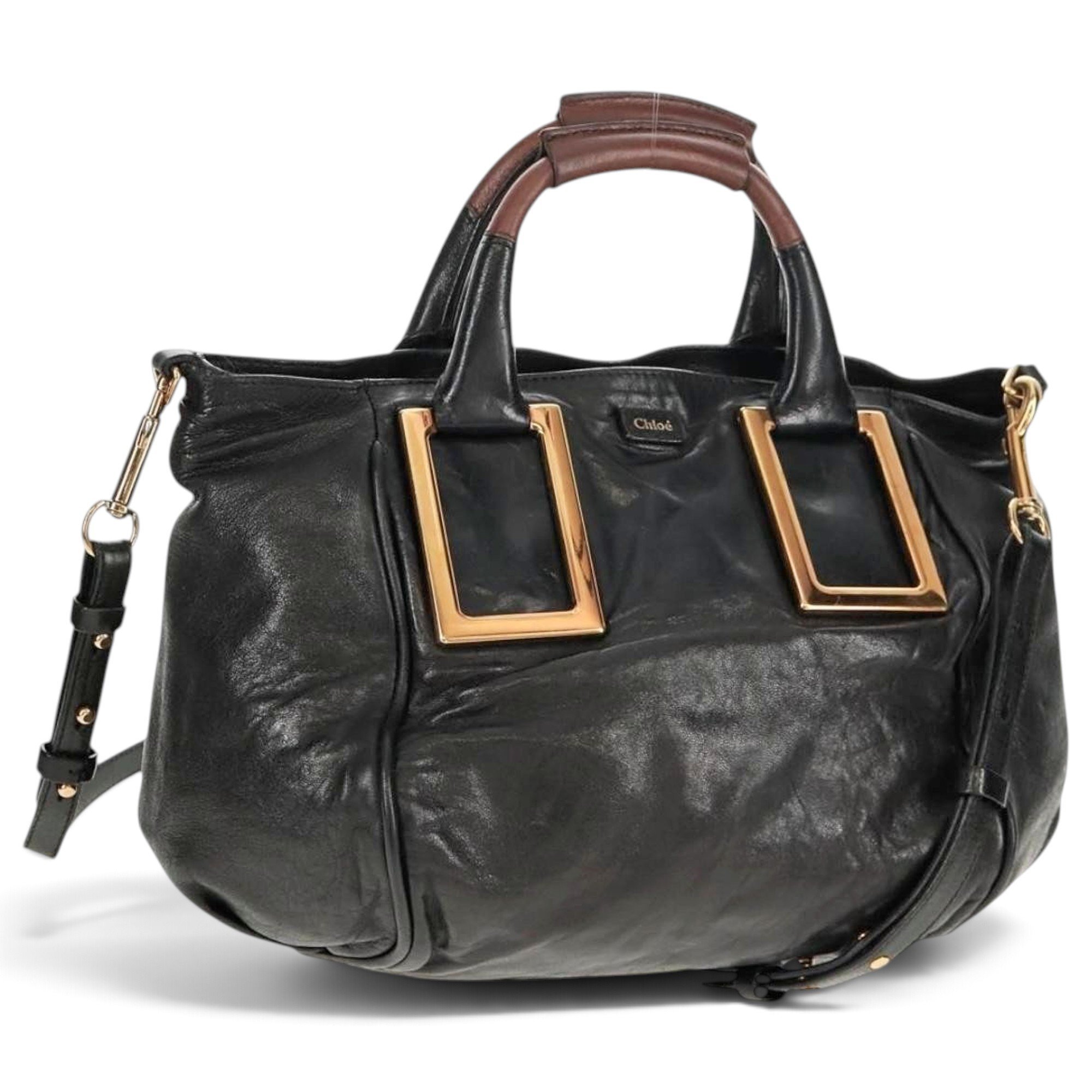 Leather handbag