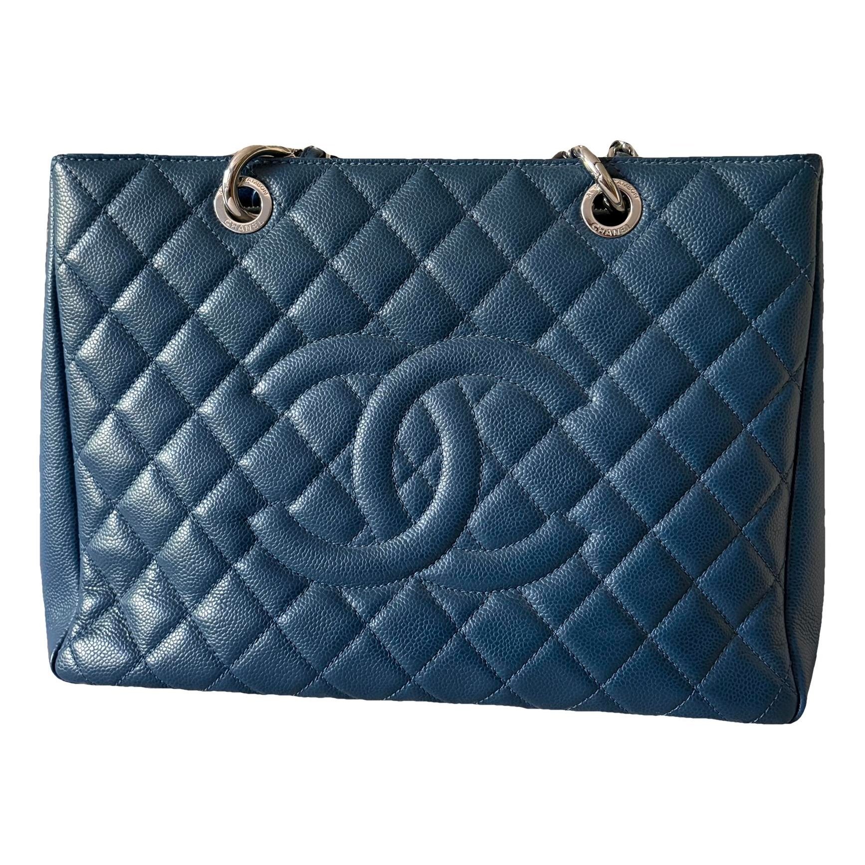 Grand shopping leather tote