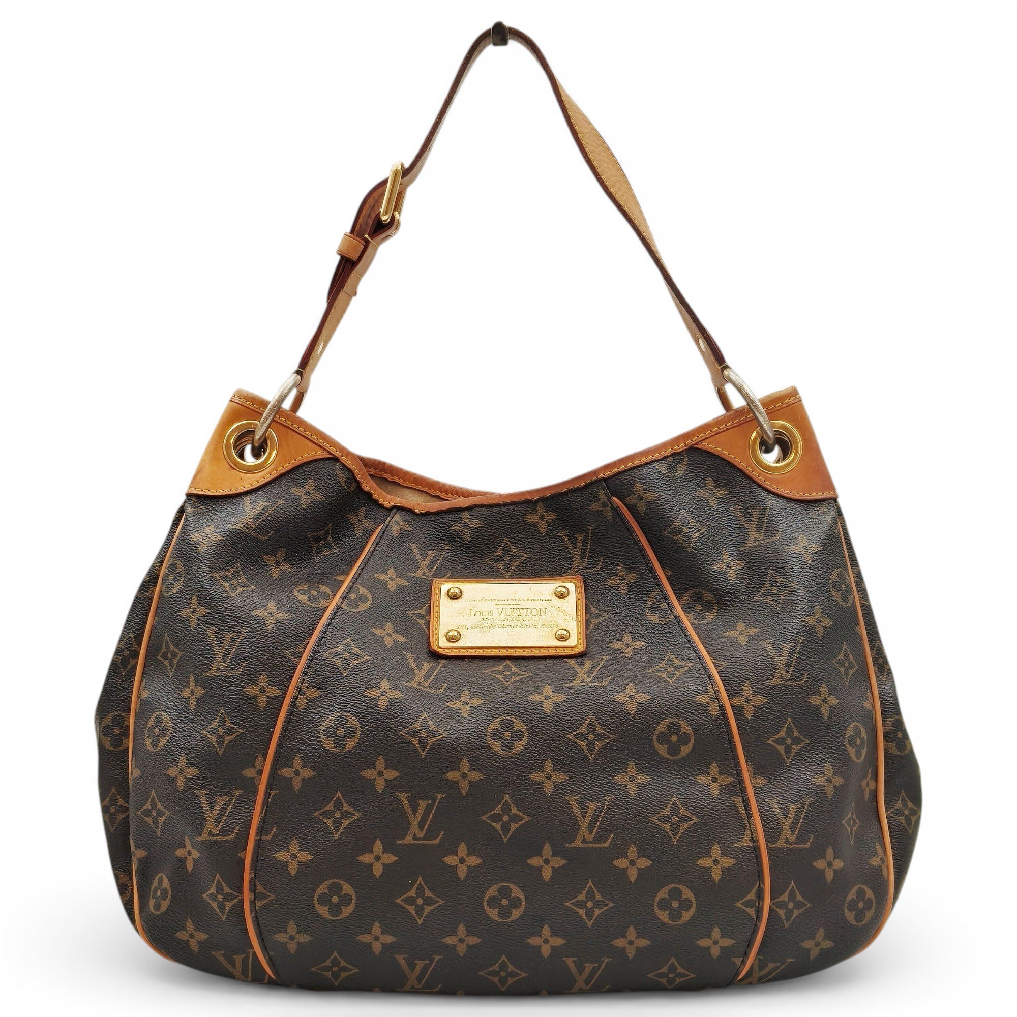 Galliera leather handbag
