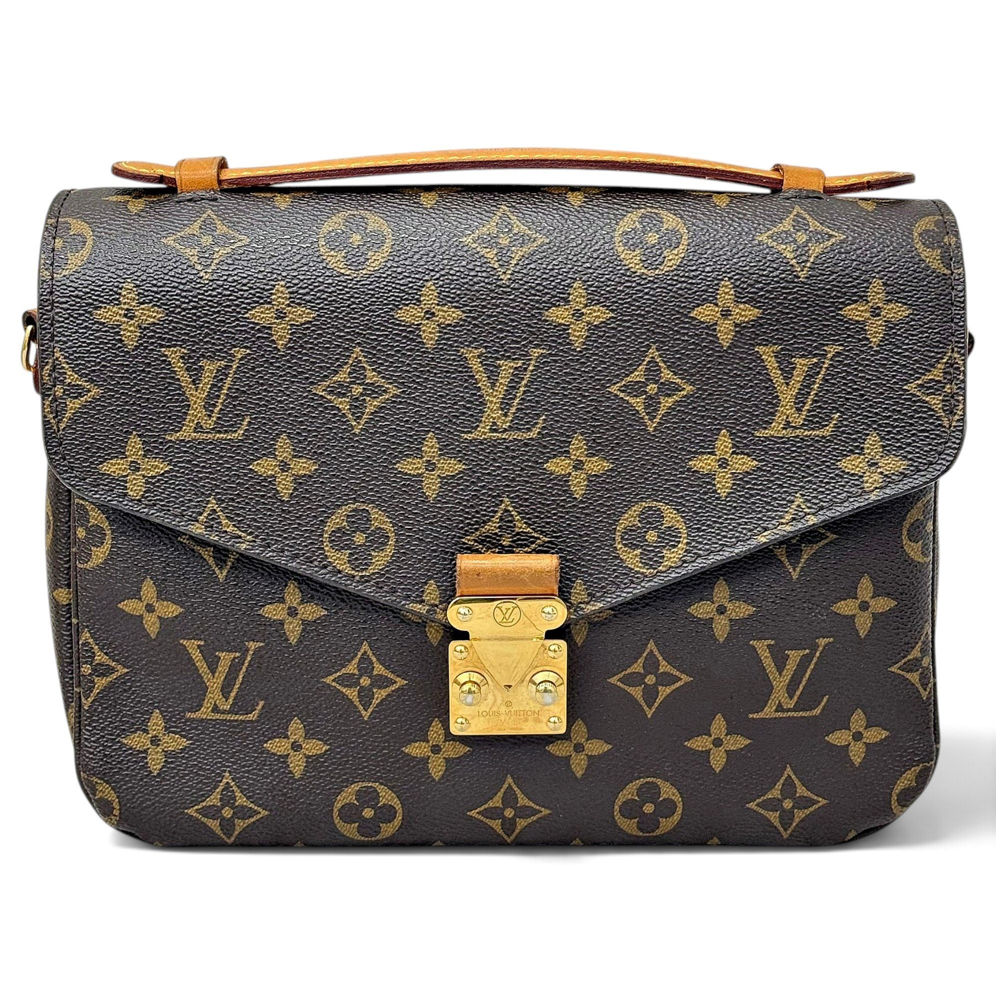 Metis leather handbag