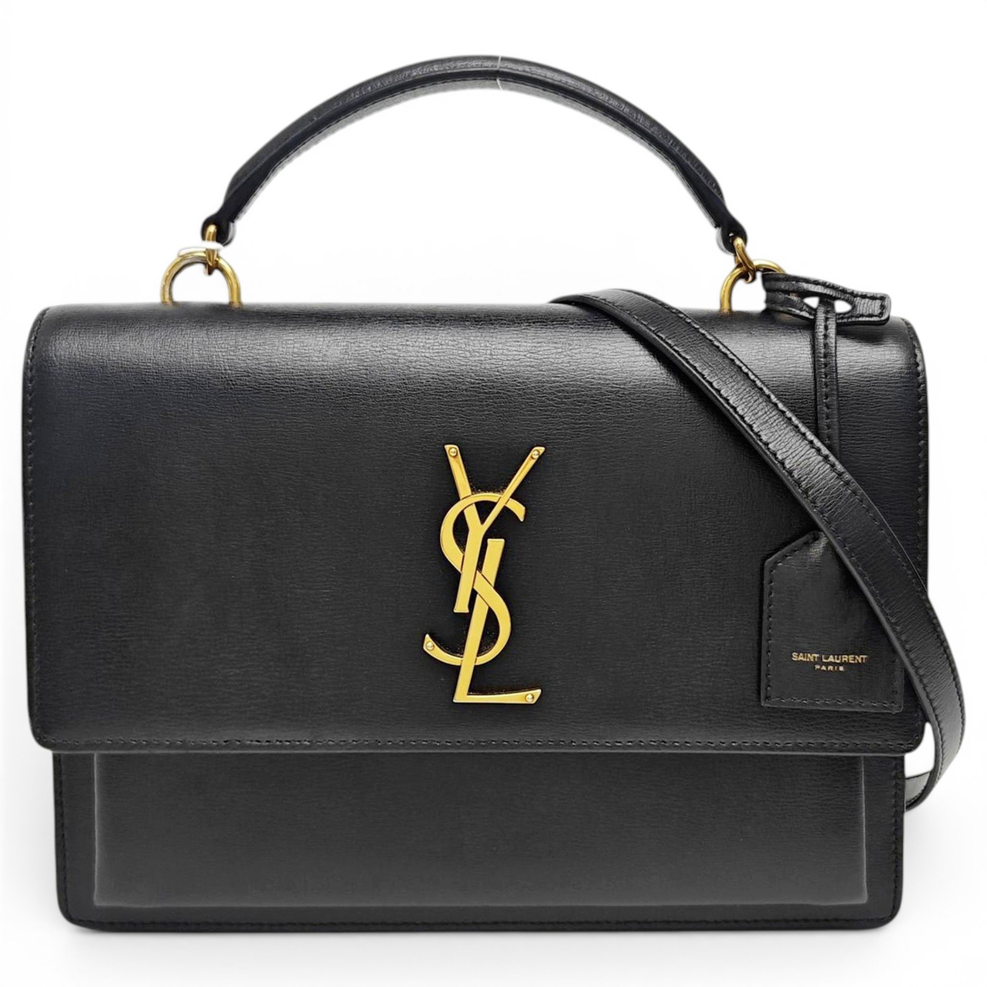 Sunset leather handbag