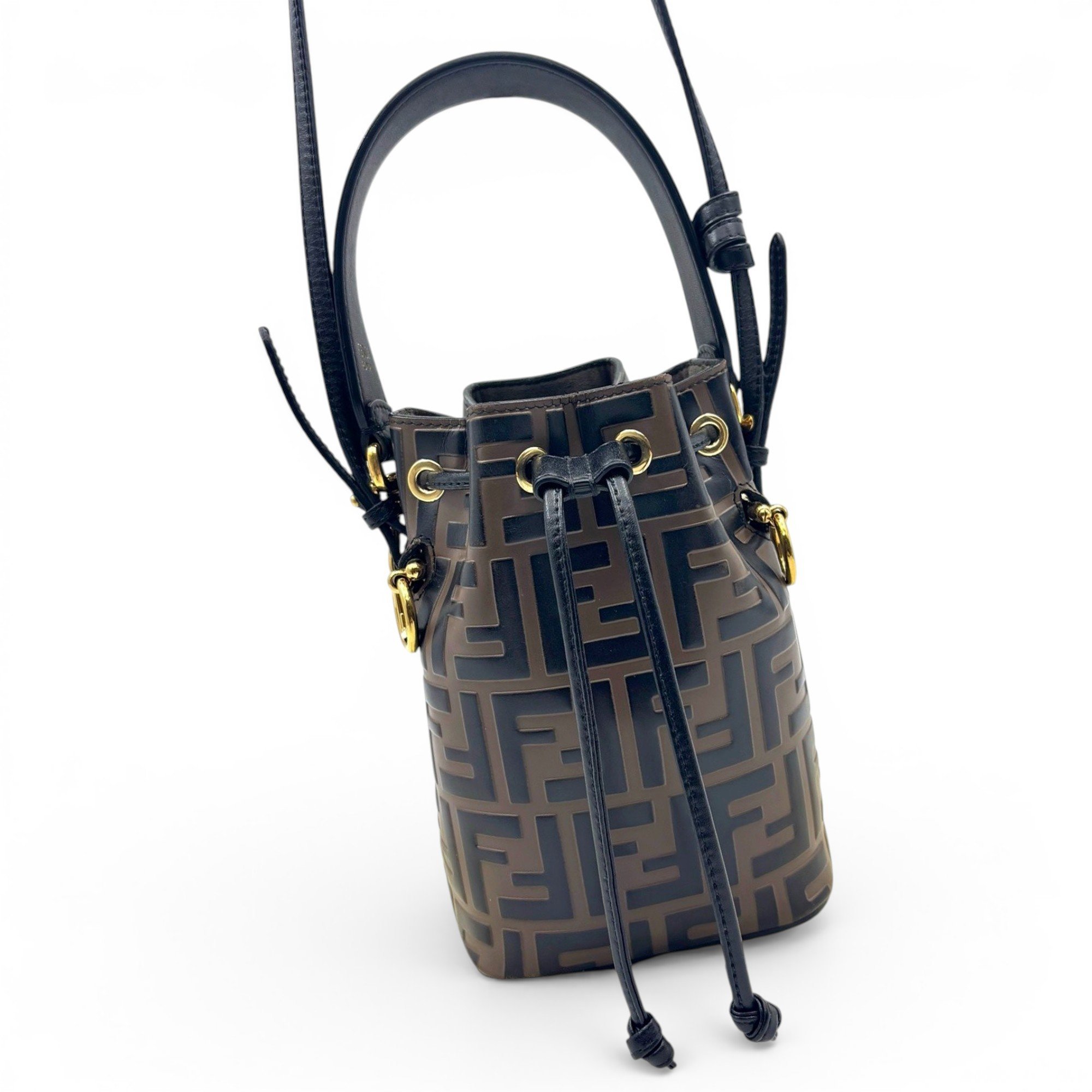 Mon Trésor leather handbag