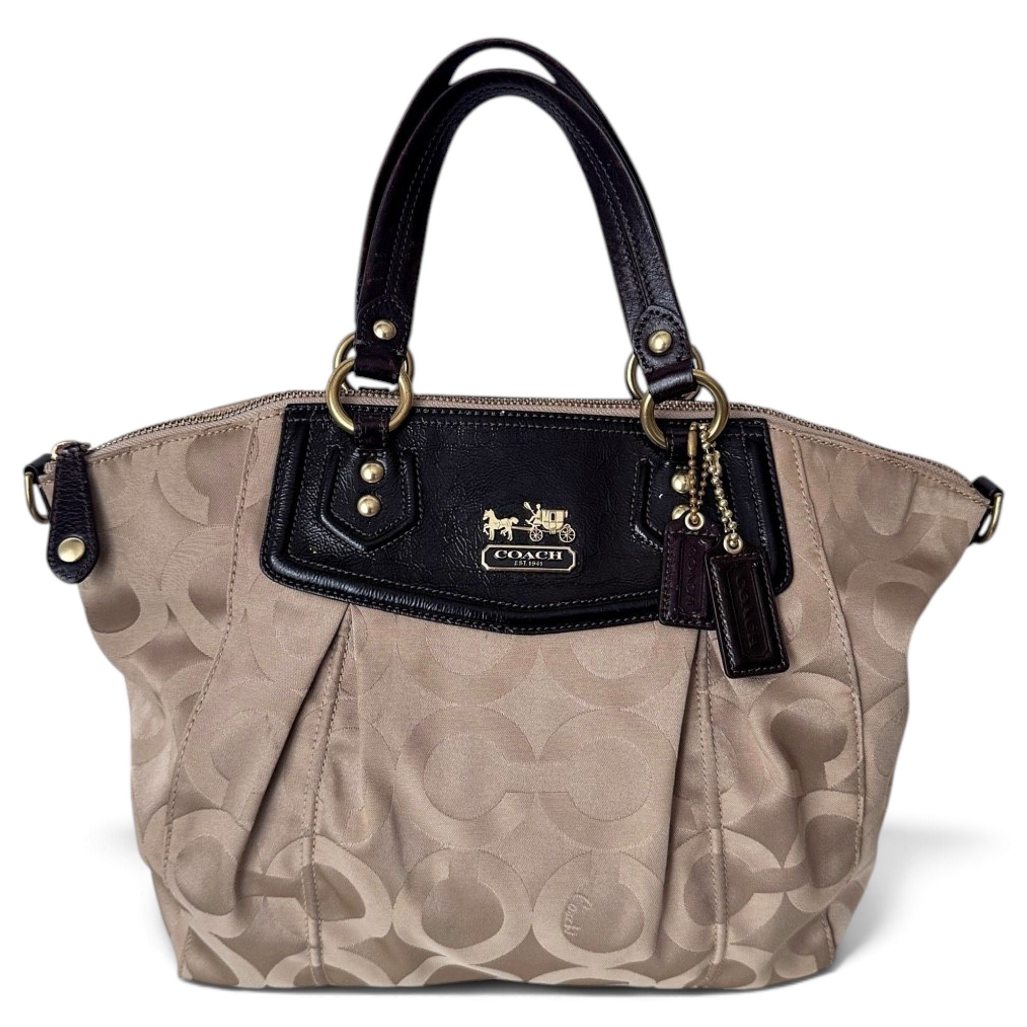 Madison cloth satchel