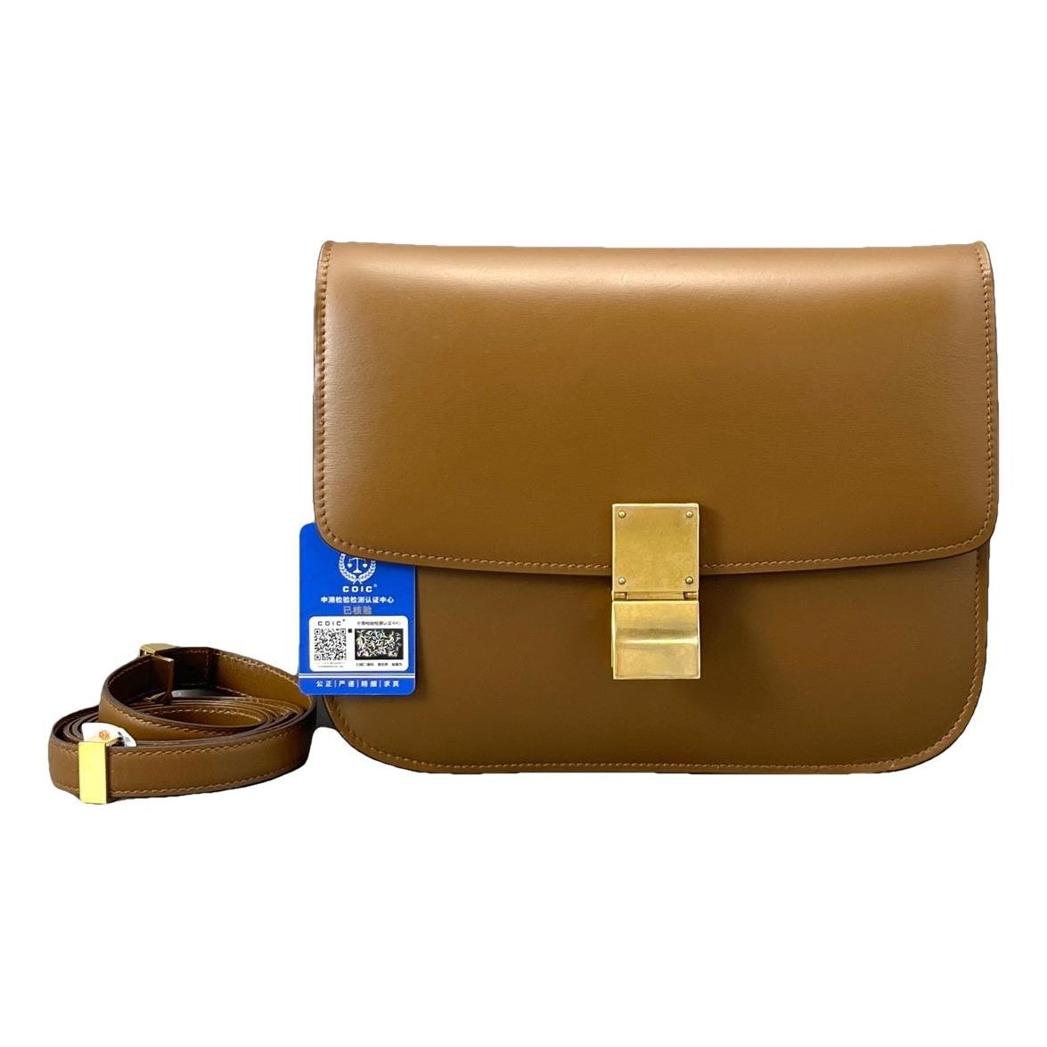 Classic leather handbag