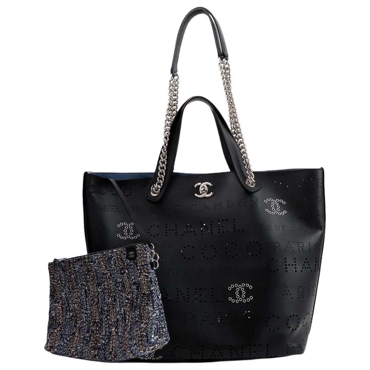 Leather tote
