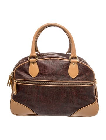 Leather Top Handle Bag