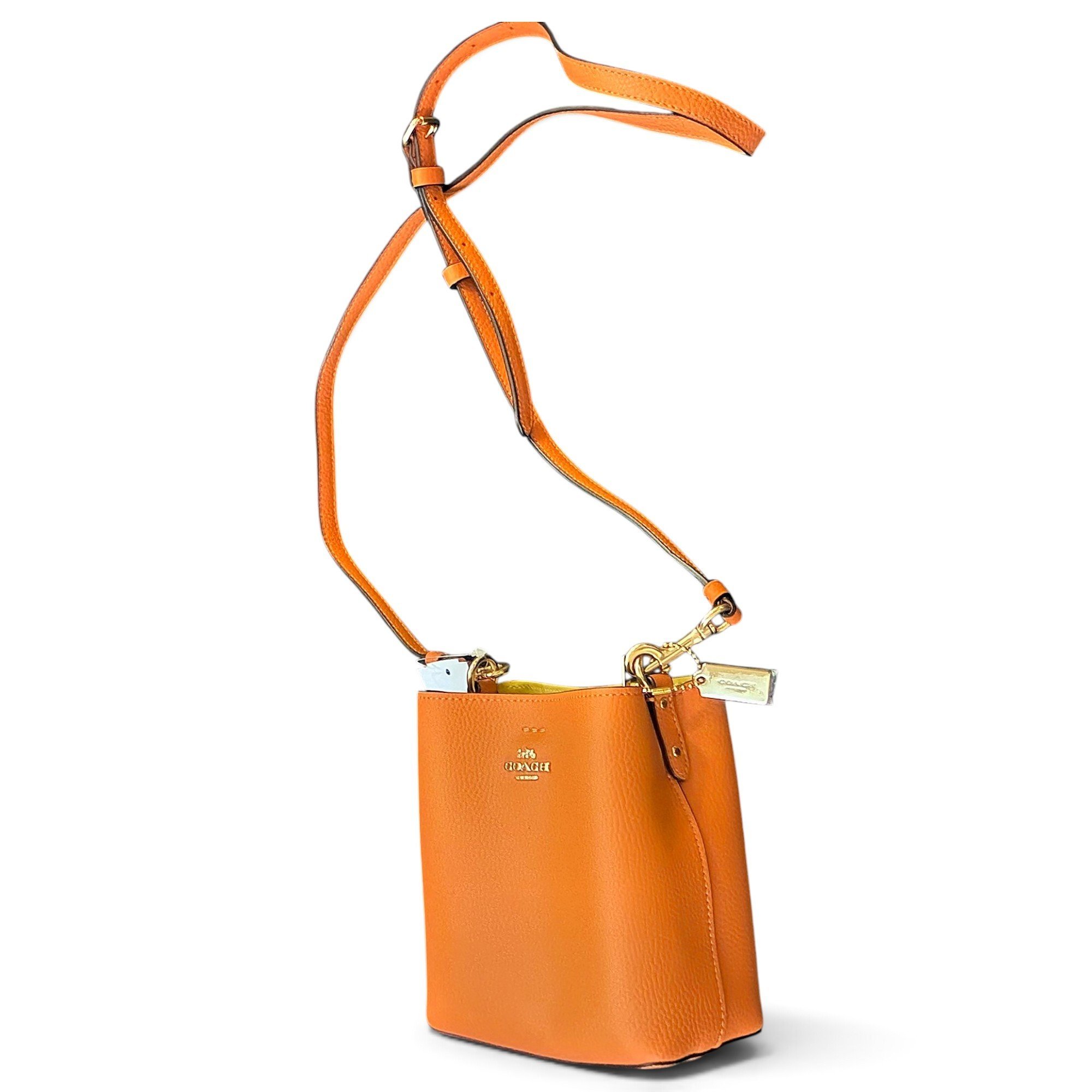 Leather crossbody bag