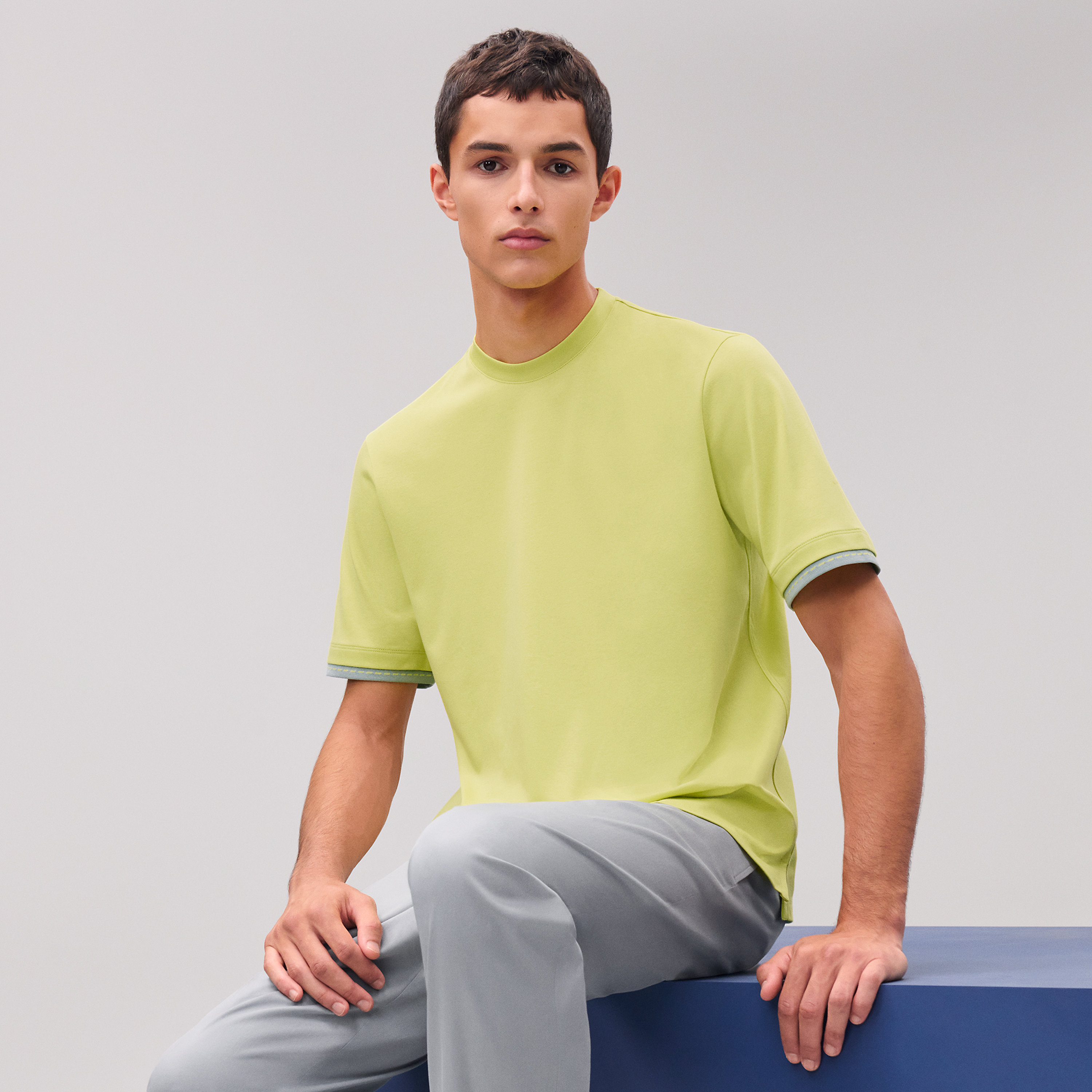 "Piqures sellier" t-shirt
