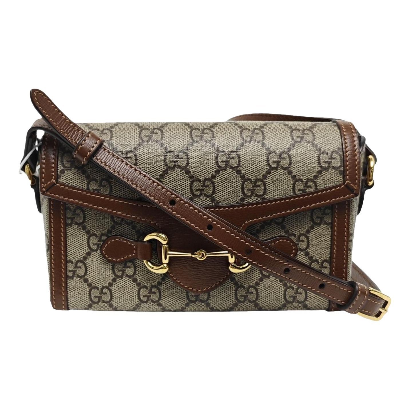 Handle Horsebit 1955 leather handbag