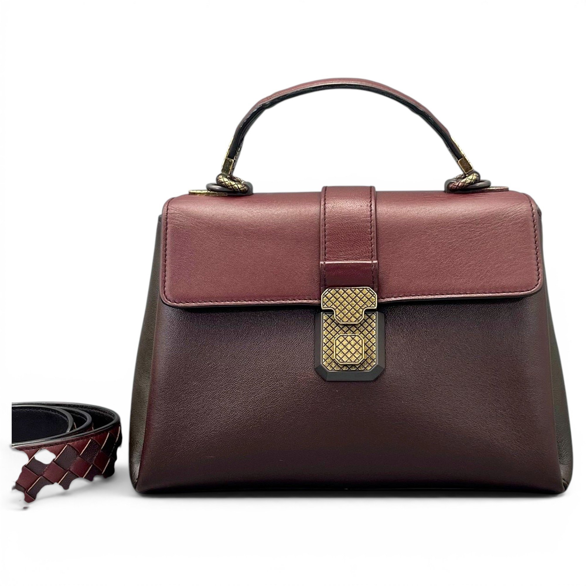 Leather handbag