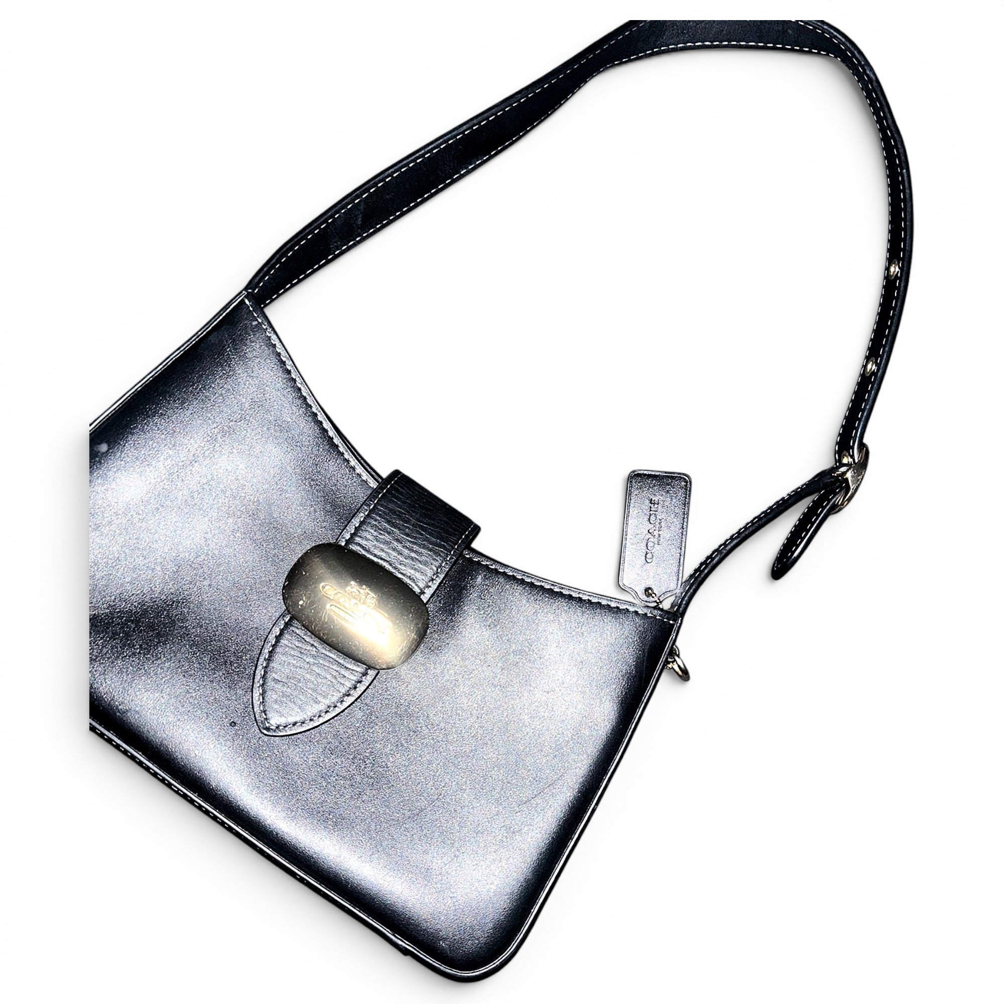 Leather handbag