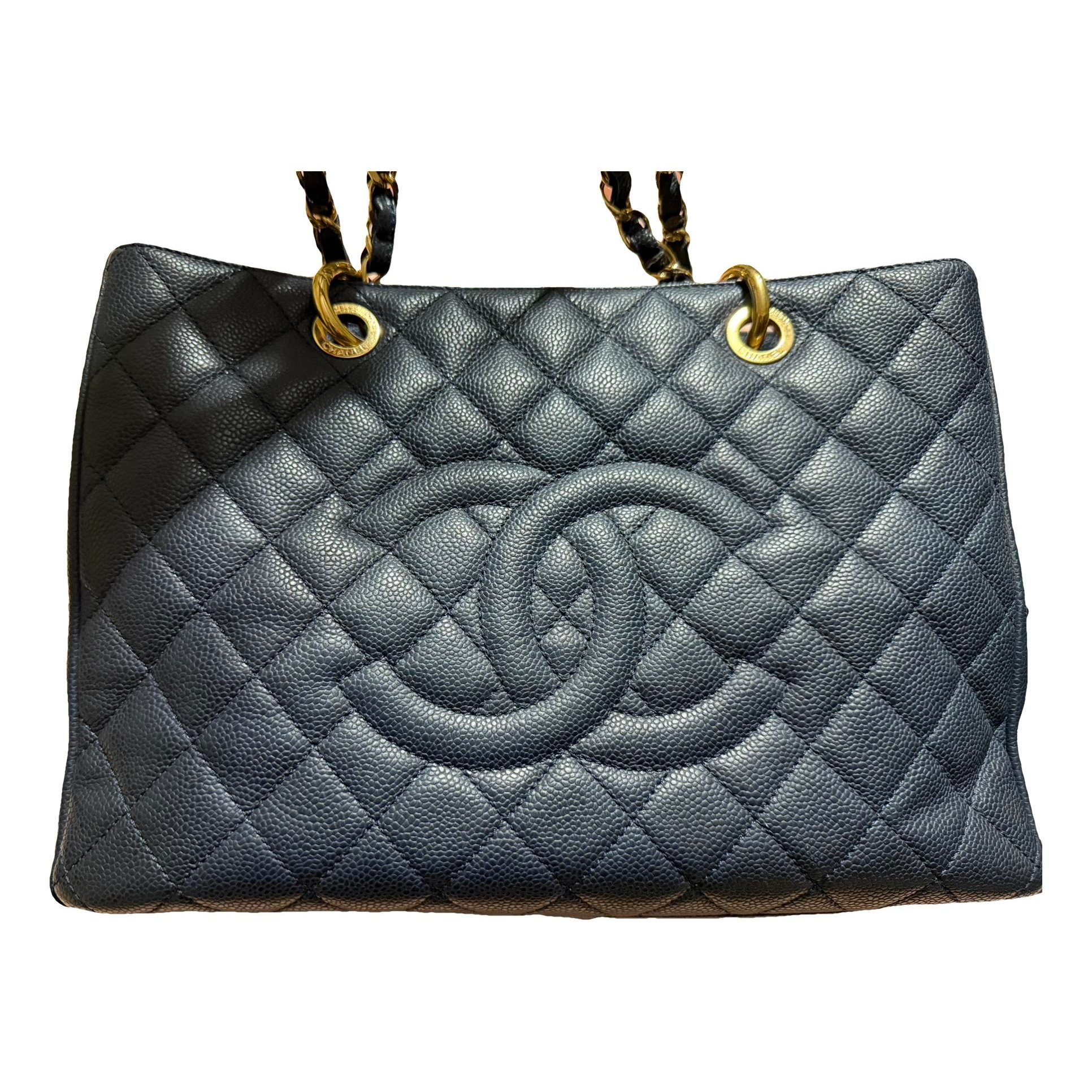 Grand shopping leather tote