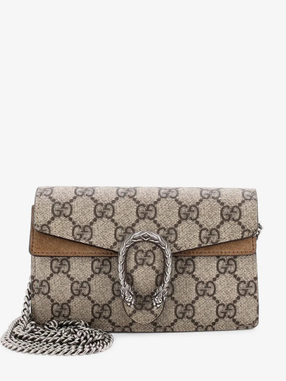 Dionysus Bag GG Coated Canvas Super Mini crossbody bag
