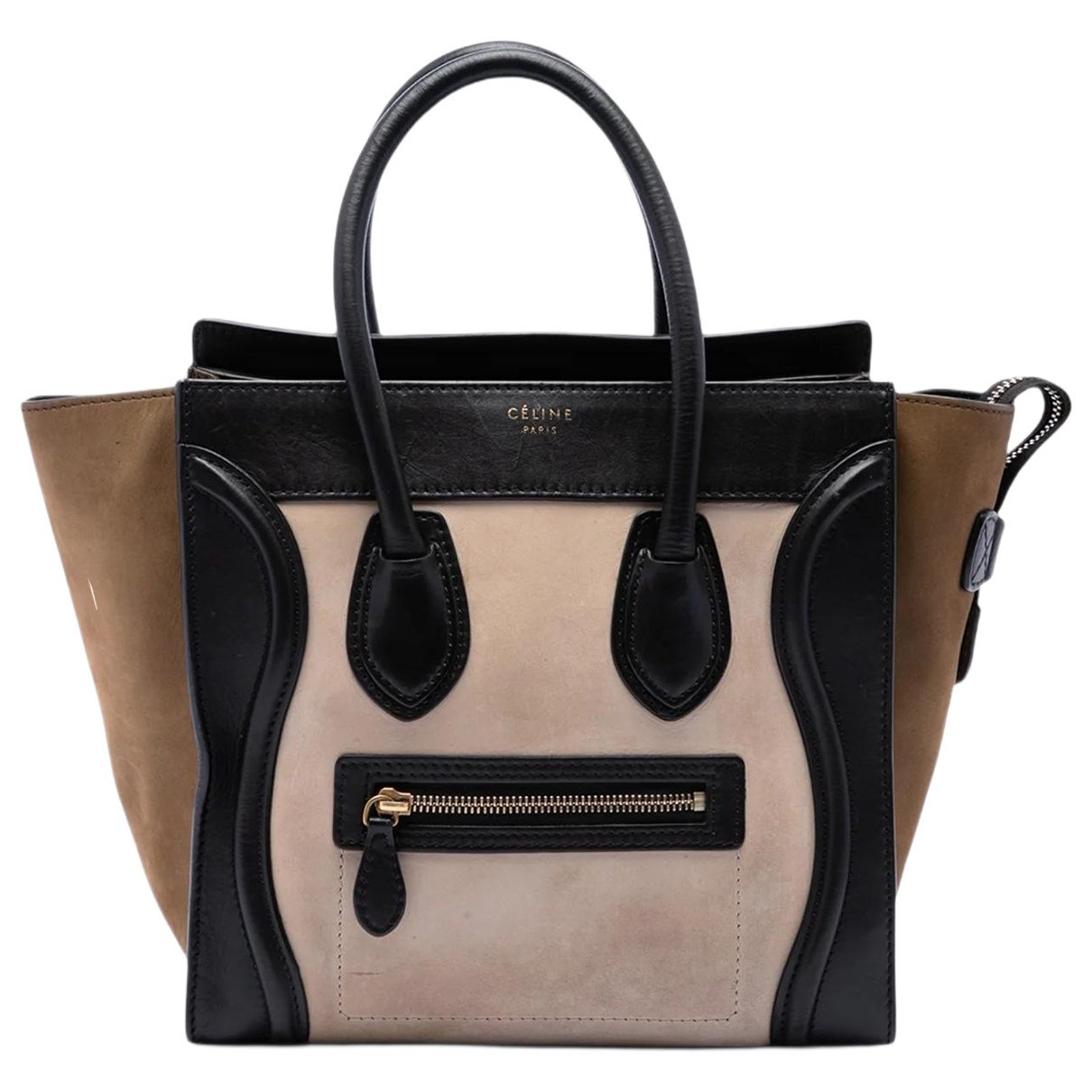 Luggage leather tote