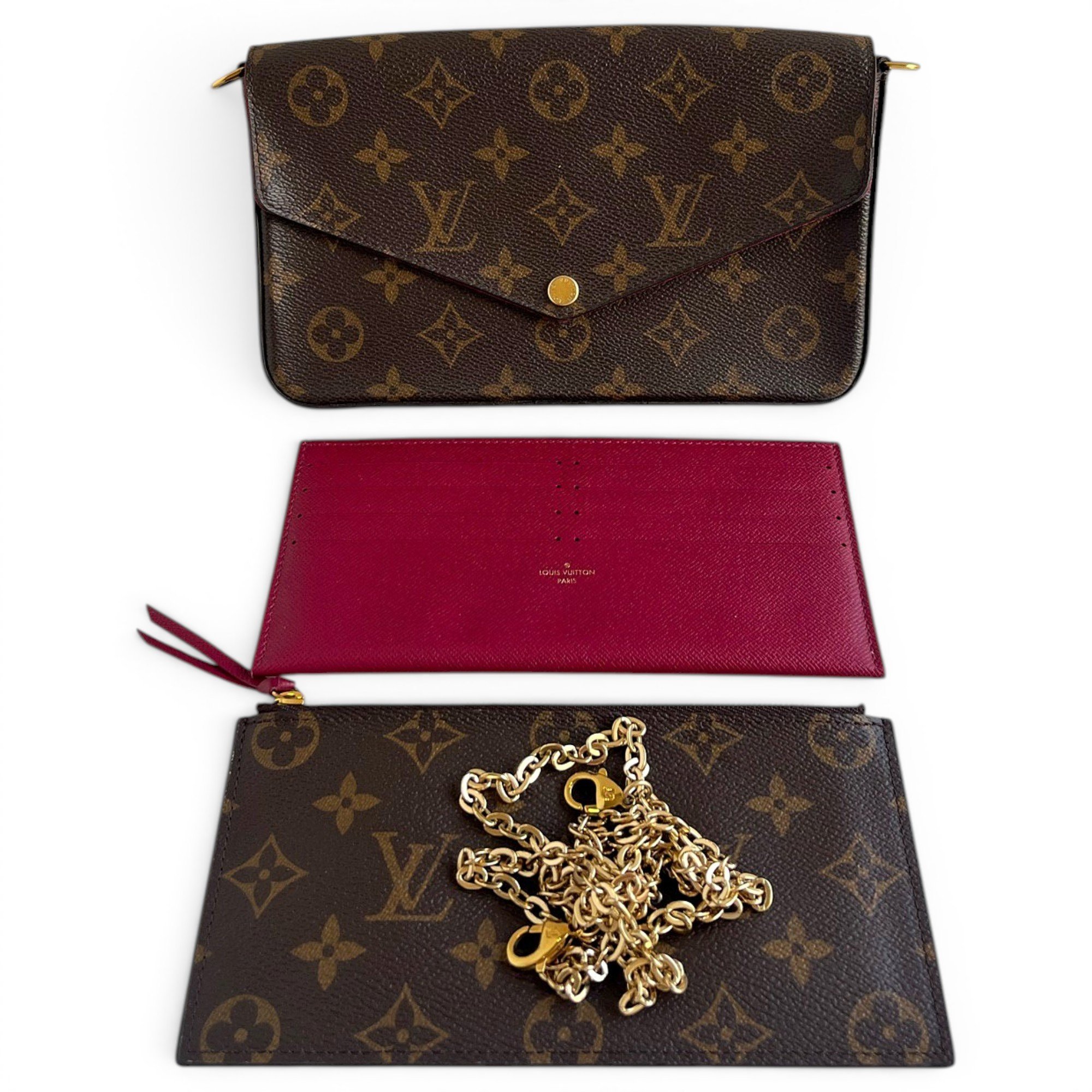 Félicie leather crossbody bag
