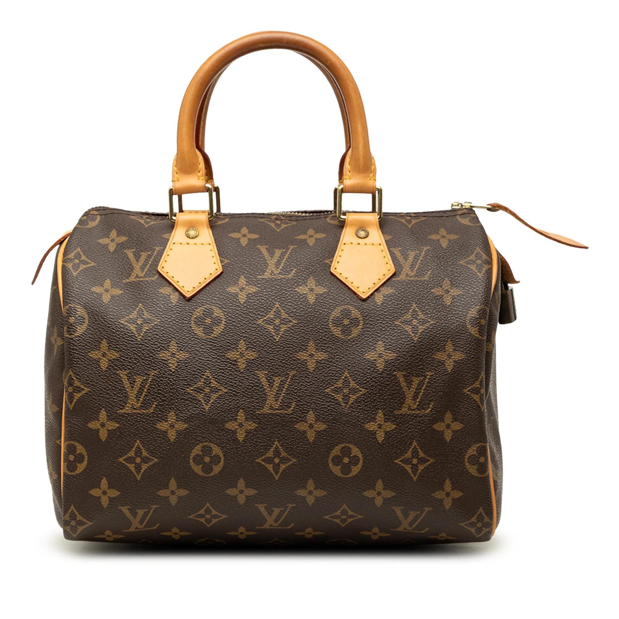 Speedy leather bag