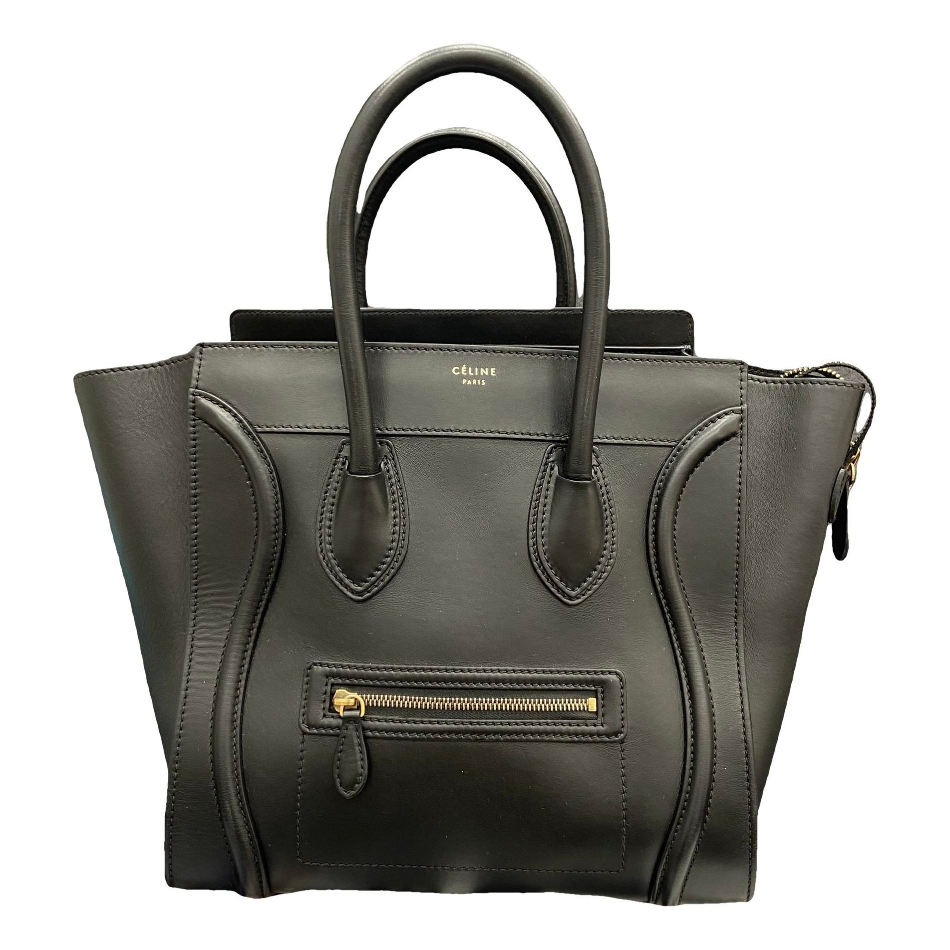 Luggage leather handbag