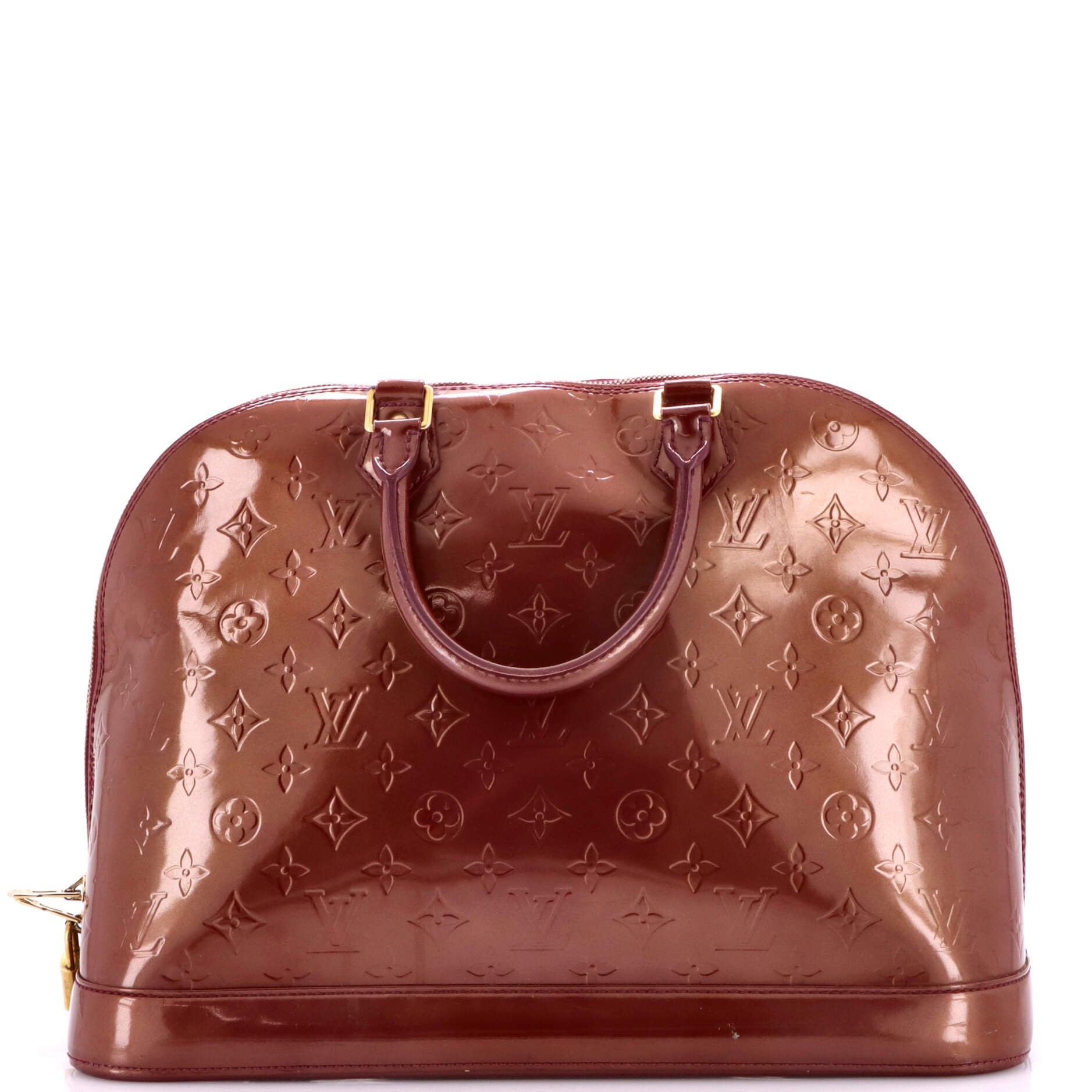 Louis Vuitton Alma Handbag Monogram Vernis GM