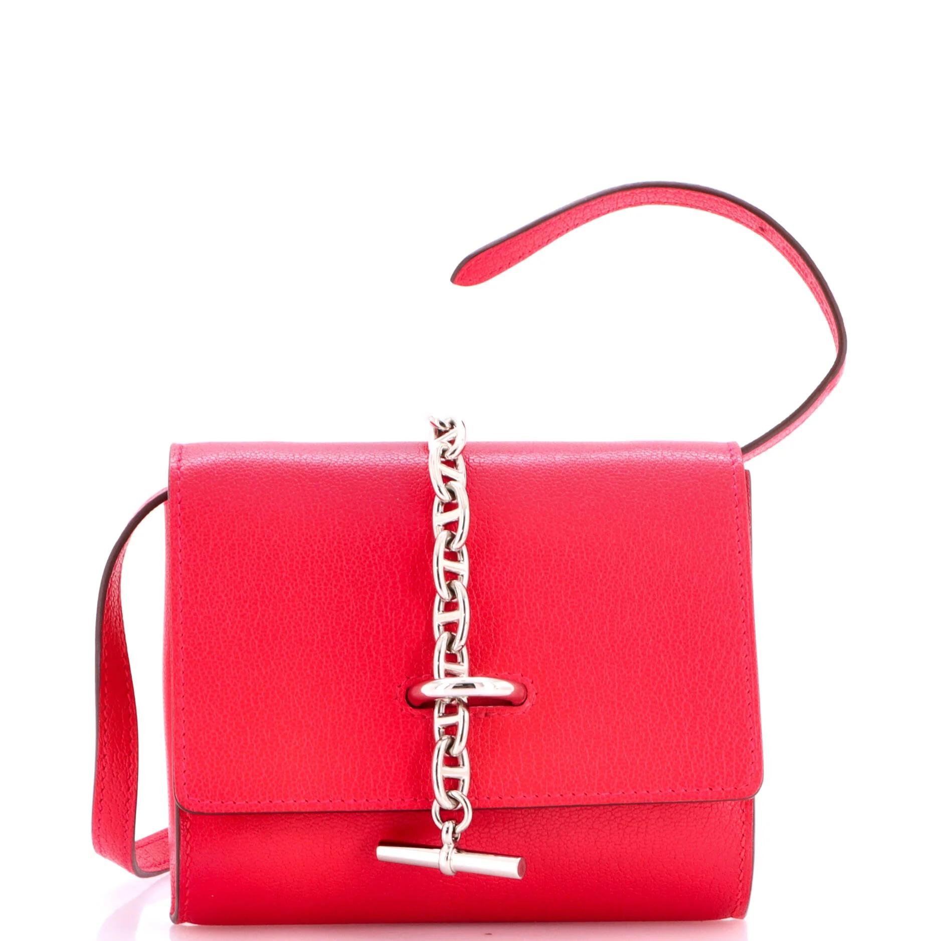 Leather crossbody bag